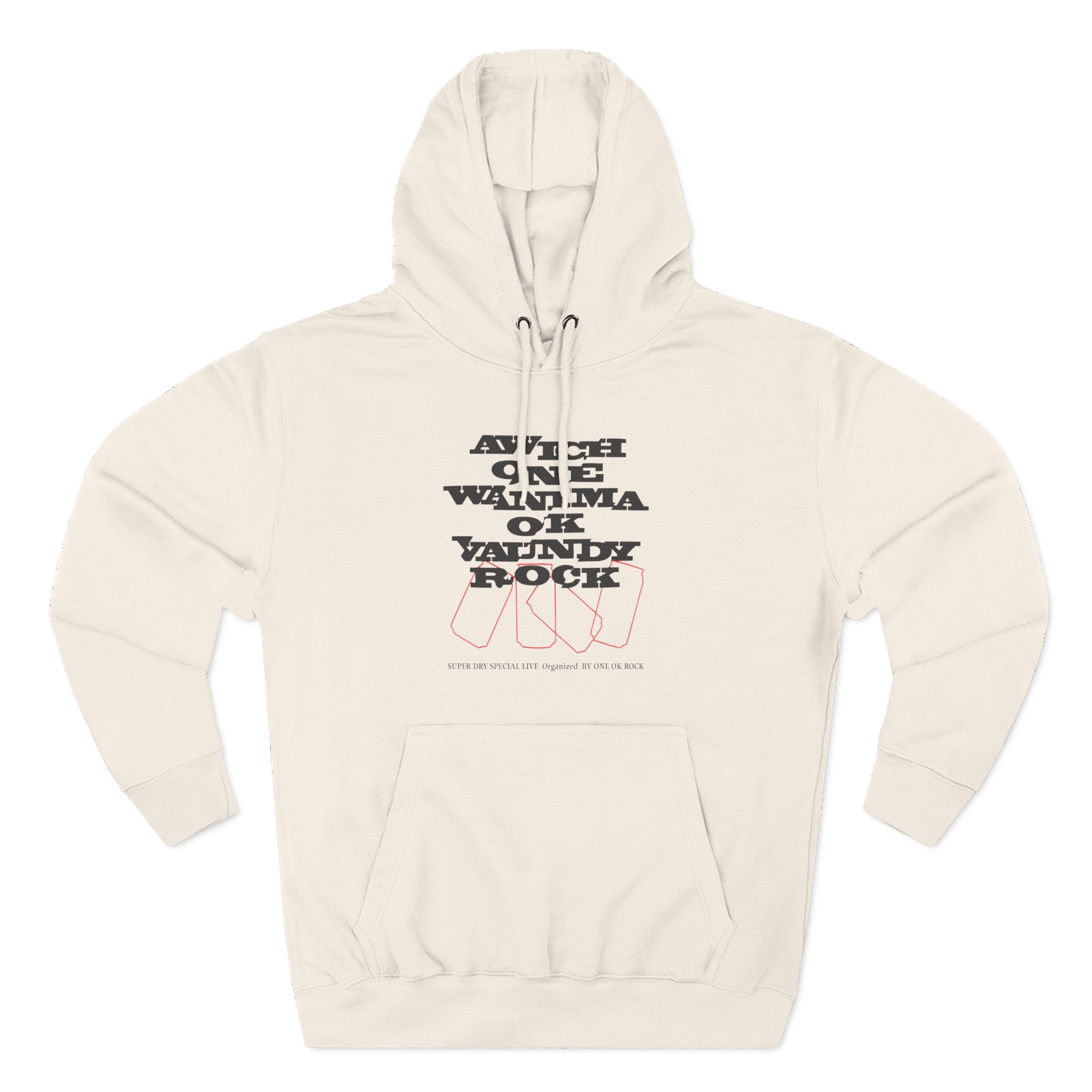 One Ok Rock Sd Three-Panel Fleece Hoodie - Image 3