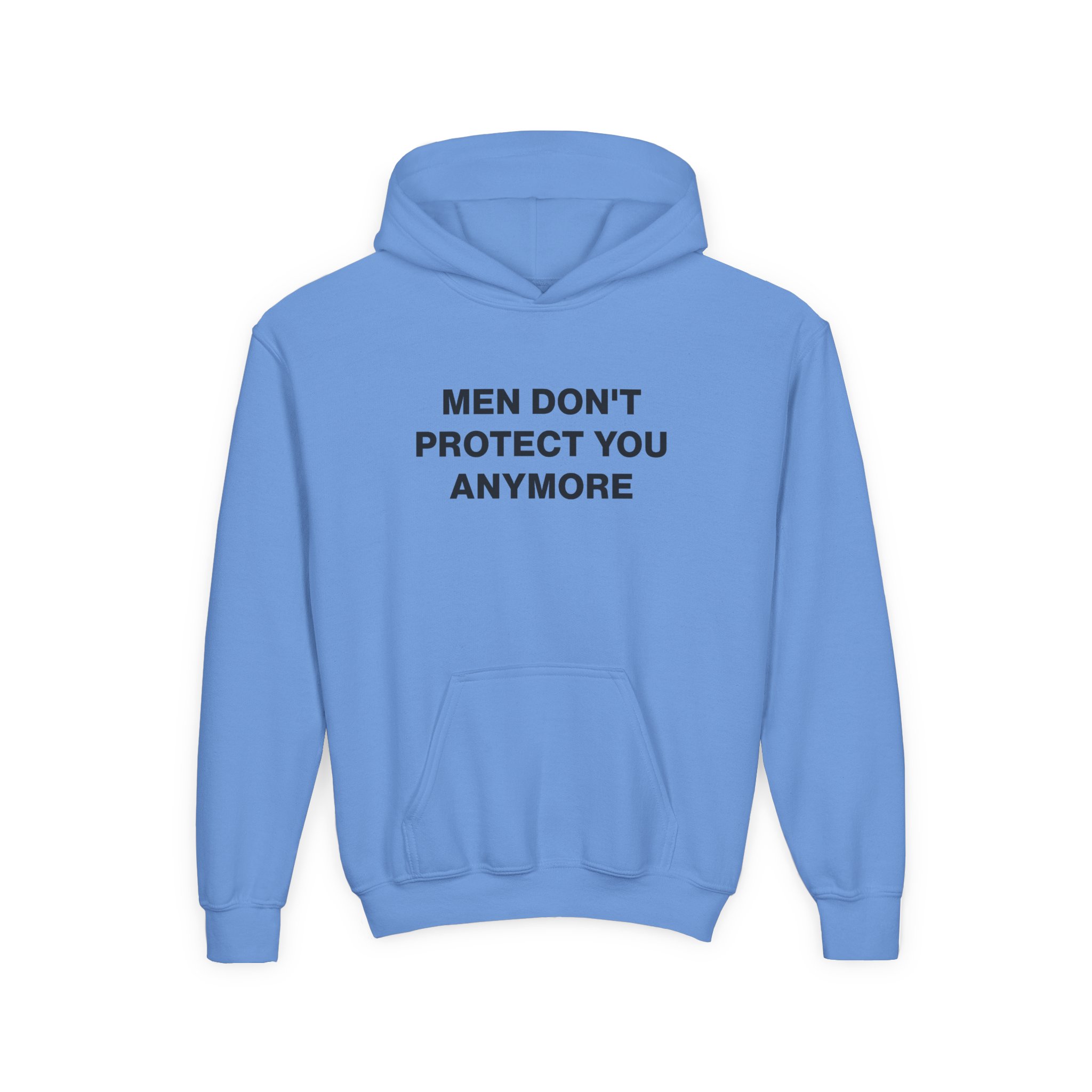 Jenny Holzer Men Don´t Protect You Anymore Youth Heavy Blend Hooded Sweatshirt - Image 7