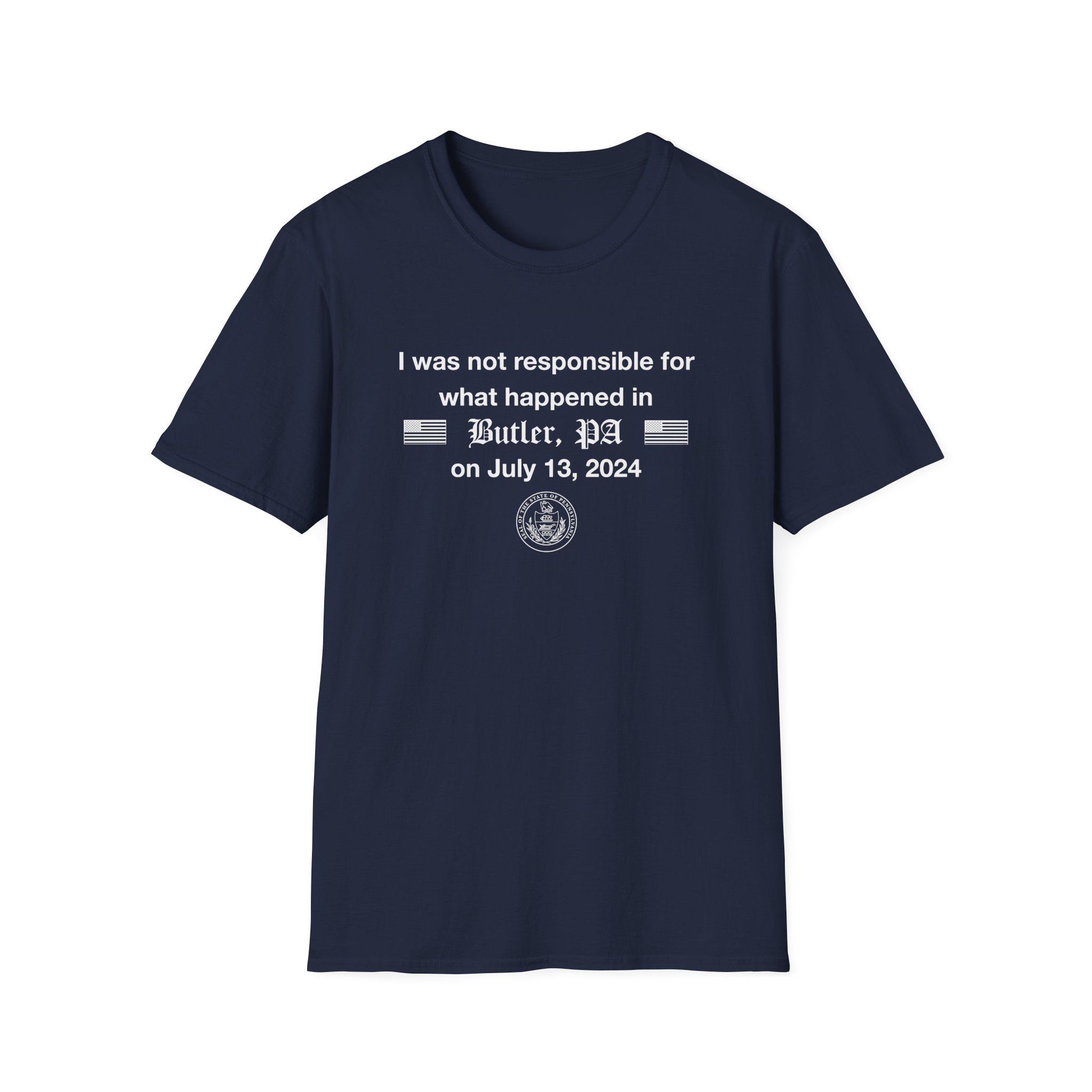 Jschlatt the Presidential Mishap Unisex Softstyle T-Shirt - Image 17