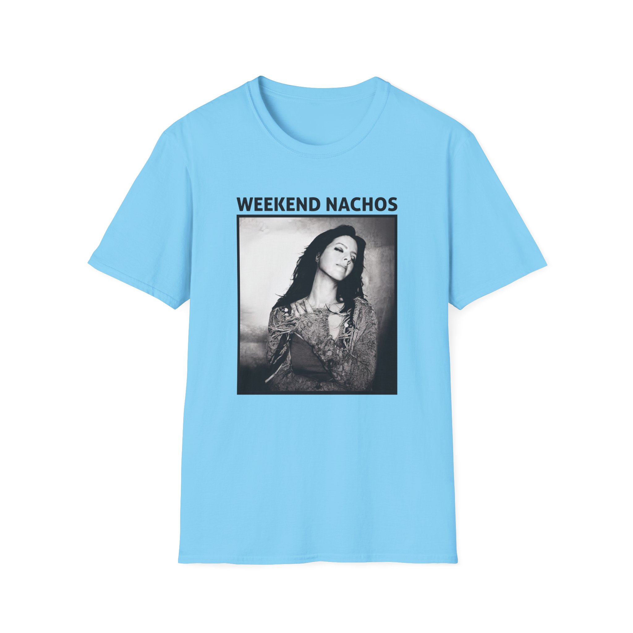 Weekend Nachos Sarah Unisex Softstyle T-Shirt - Image 15