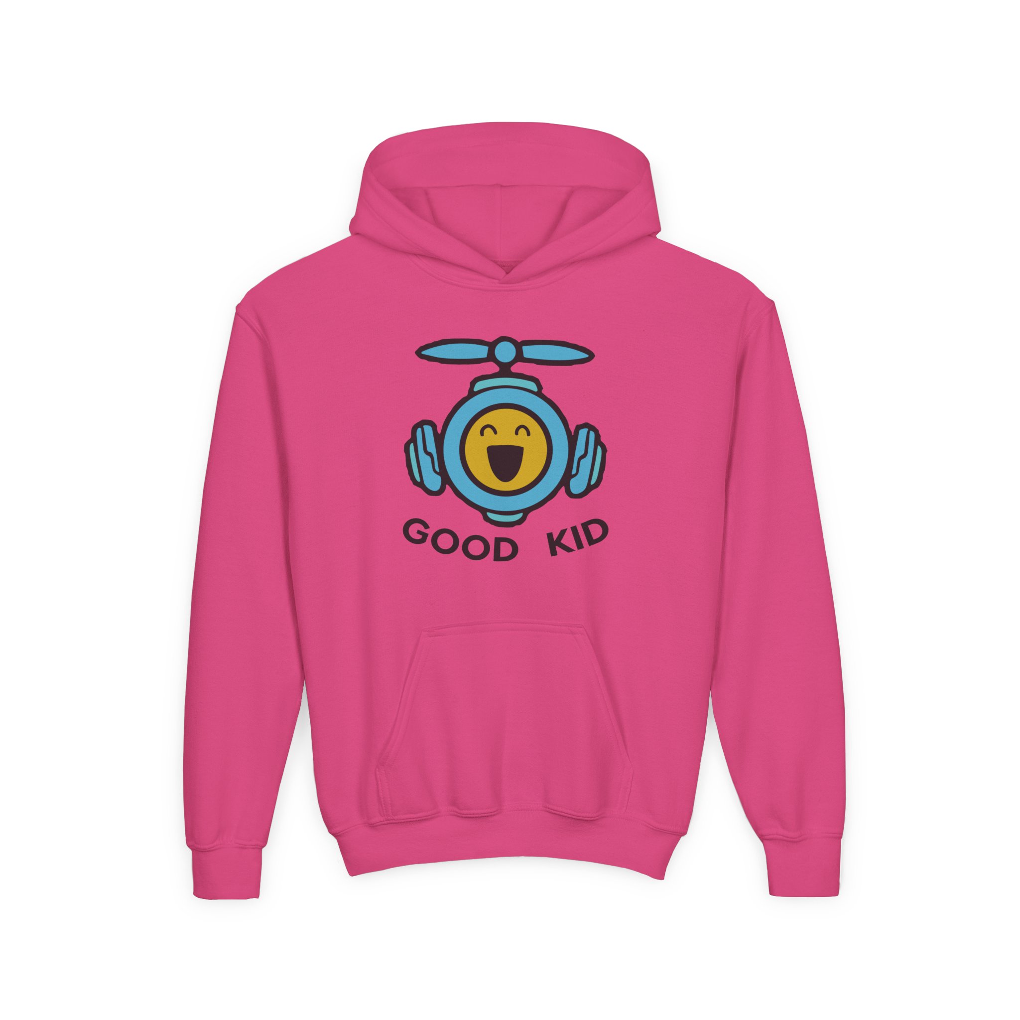 Good Kid Mds Drone Youth Heavy Blend Hooded Sweatshirt - Image 11