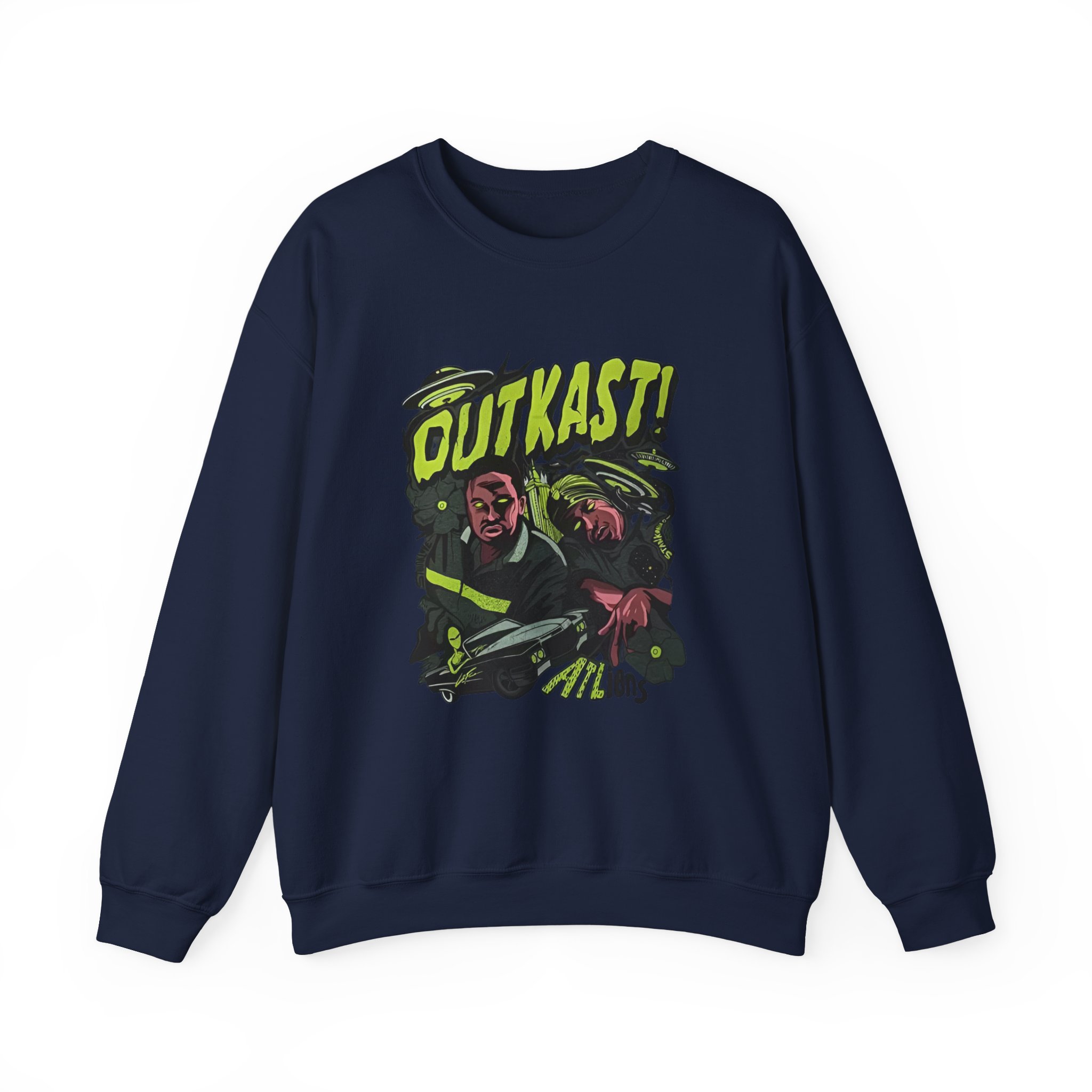 Outkast ATLiens Unisex Heavy Blend™ Crewneck Sweatshirt - Image 13
