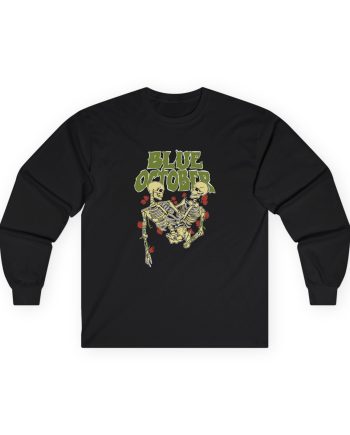 Blue October Skeleton Buddies Unisex Ultra Cotton Long Sleeve Tee