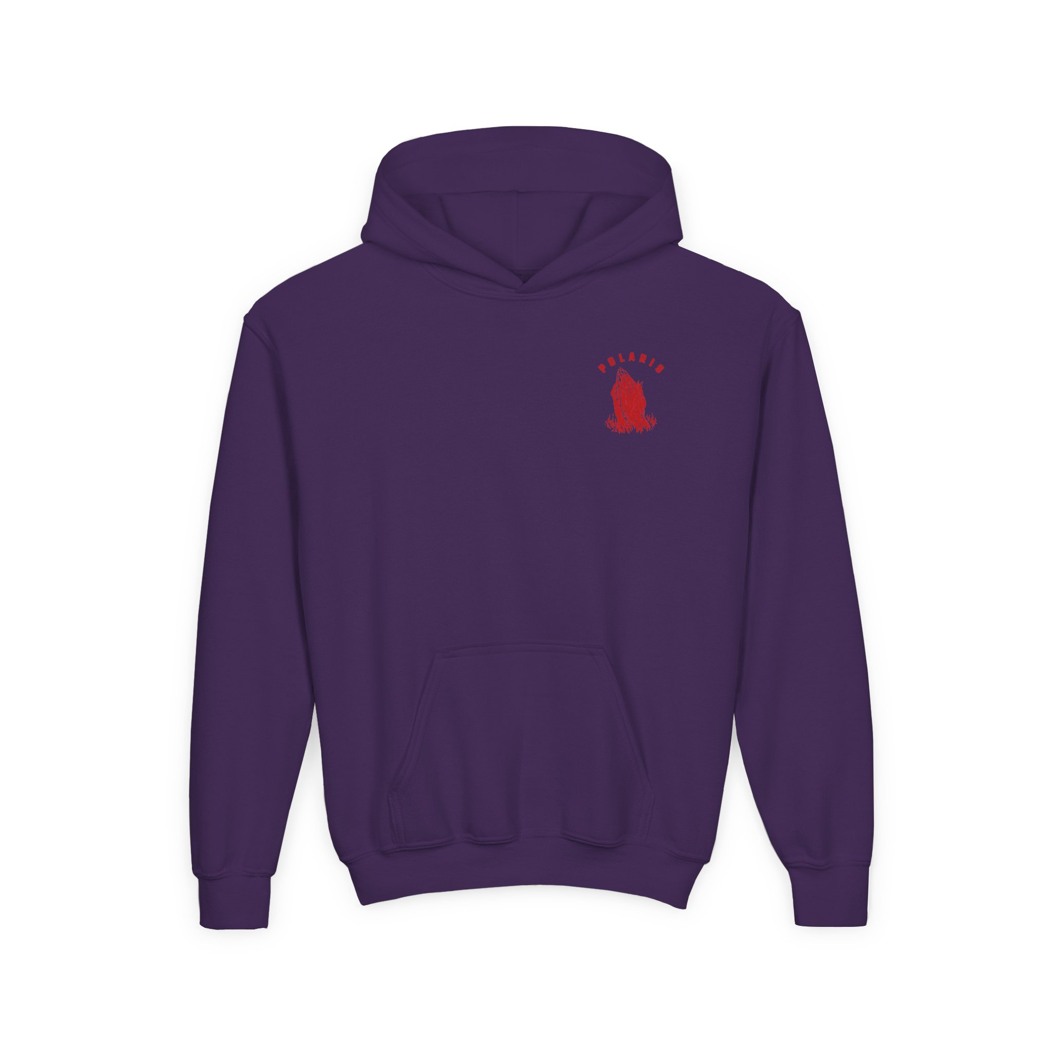 Polaris Pray for Rain Youth Heavy Blend Hooded Sweatshirt - Image 7