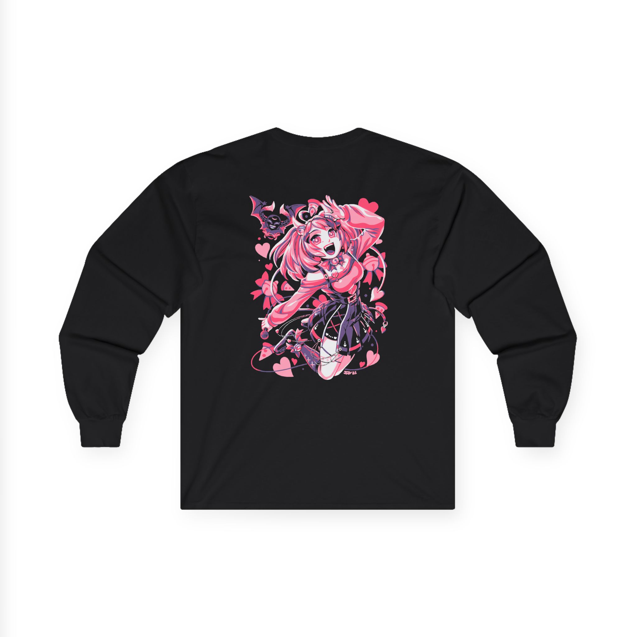 Ironmouse Anime Unisex Ultra Cotton Long Sleeve Tee - Image 2
