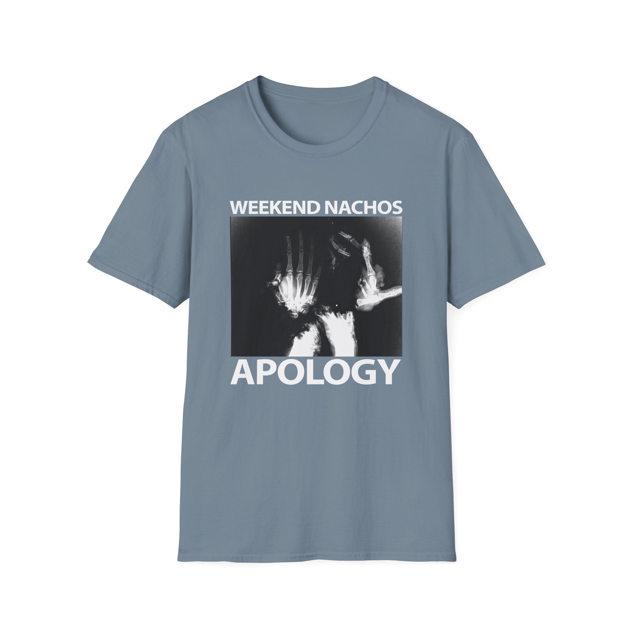 Weekend Nachos Apology Unisex Softstyle T-Shirt - Image 11