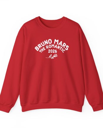 Bruno Mars the Romantic Tour Unisex Heavy Blend™ Crewneck Sweatshirt