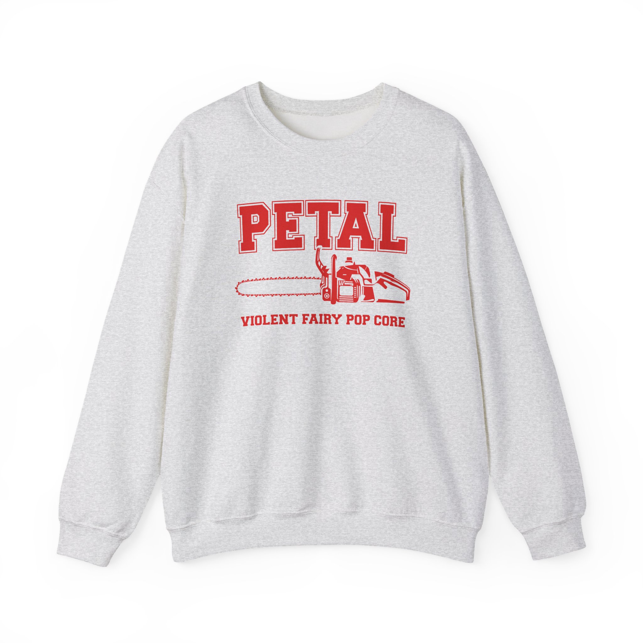 AG petal chainsaw Unisex Heavy Blend™ Crewneck Sweatshirt - Image 5