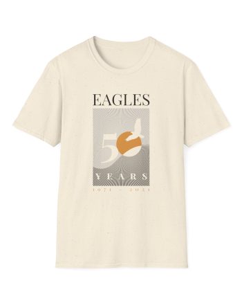 The Eagles 50 Years Sunrise Unisex Softstyle T-Shirt