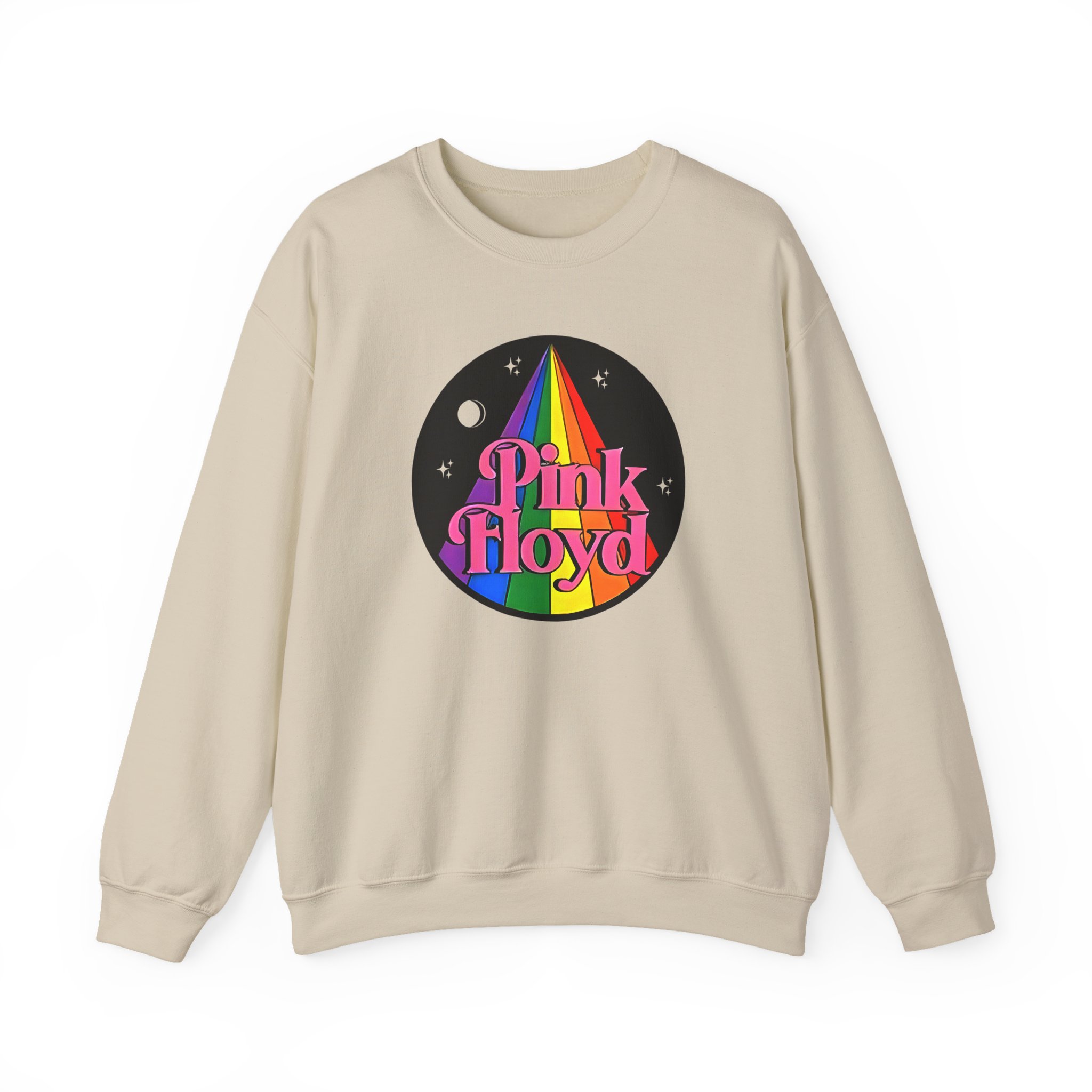 Pink Floyd Rainbow Unisex Heavy Blend™ Crewneck Sweatshirt - Image 5