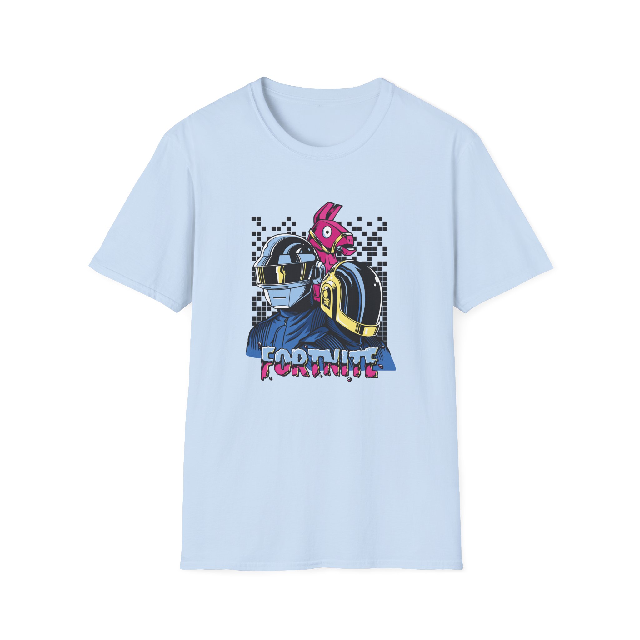 Daft Punk Fortnite X Daft Punk Long Unisex Softstyle T-Shirt - Image 21