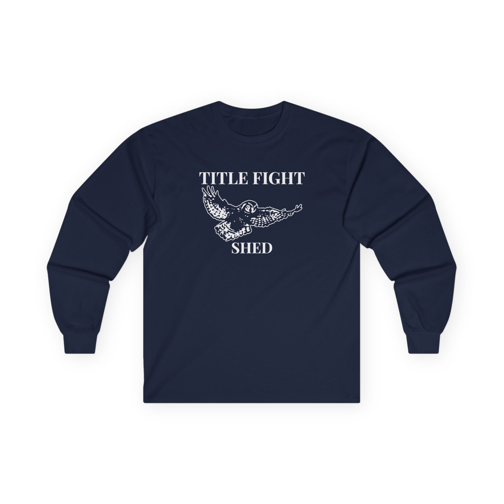 Cold Cuts Title Fight Shed Owl Unisex Ultra Cotton Long Sleeve Tee - Image 11