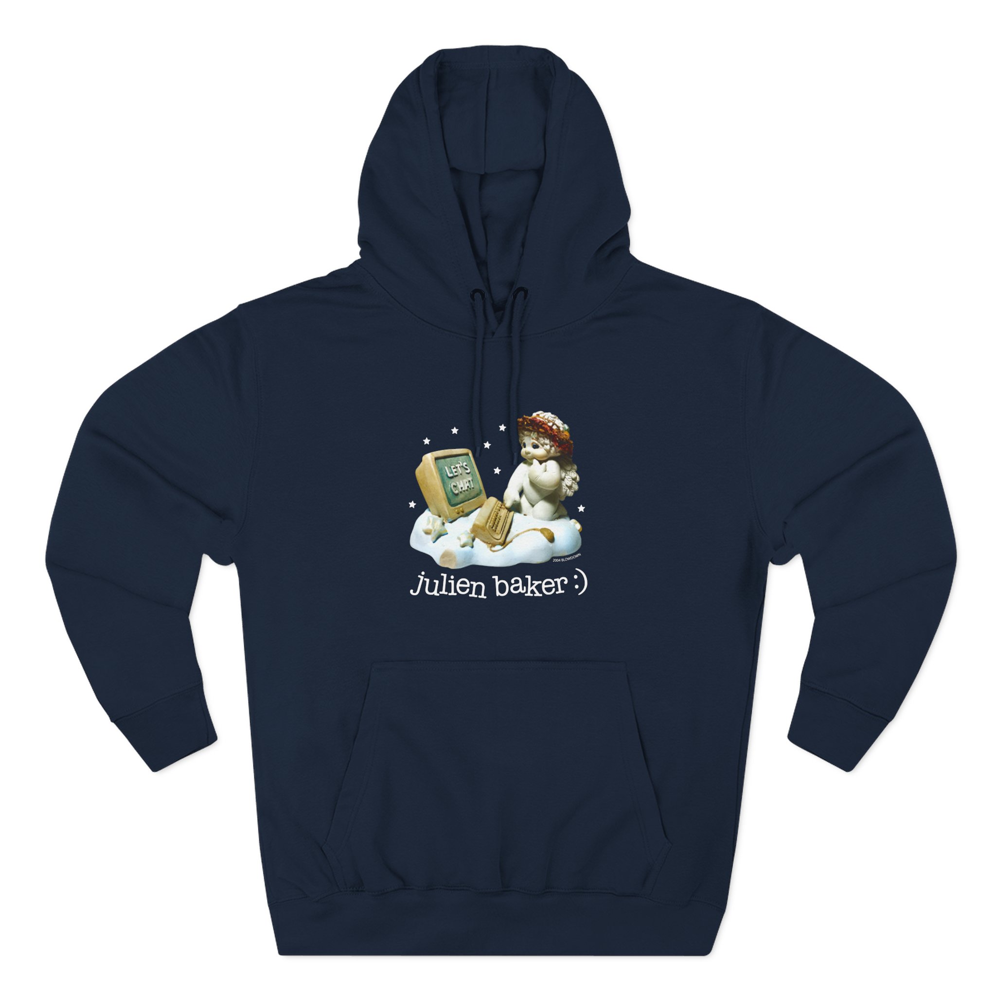 Julien Baker Online Angel Three-Panel Fleece Hoodie - Image 9