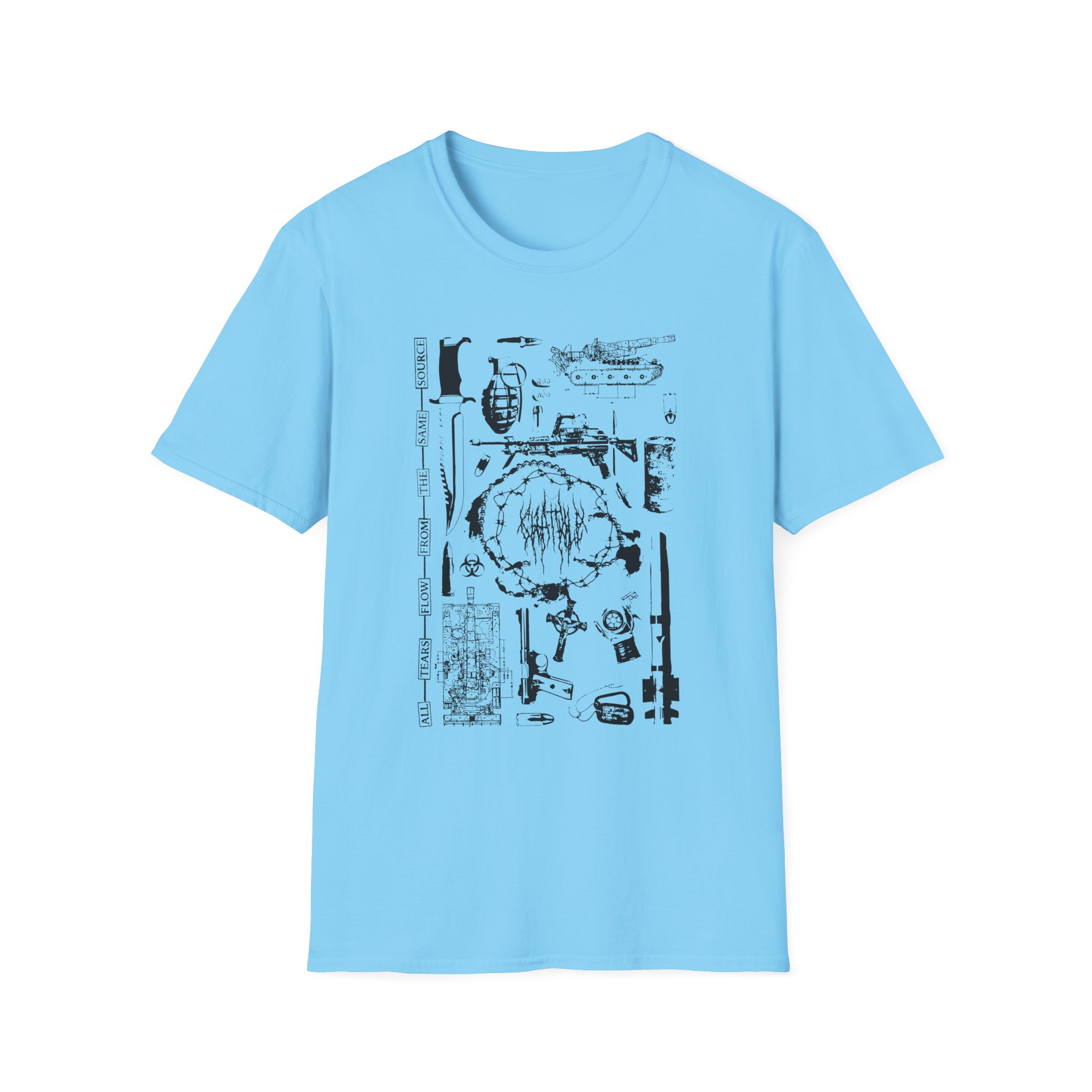 Chat Pile Shame Unisex Softstyle T-Shirt - Image 19
