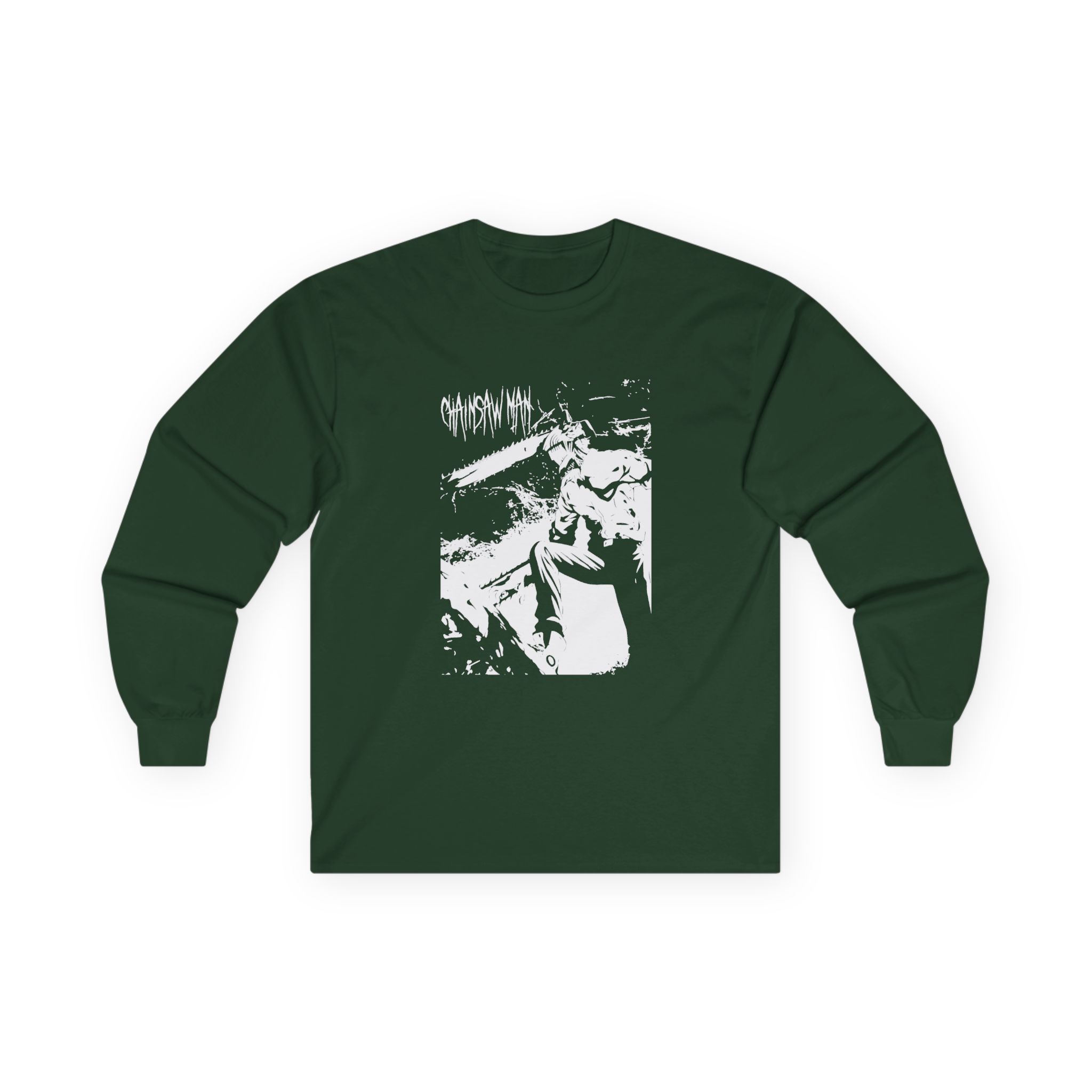 Chainsaw Man Jumbo Denji Unisex Ultra Cotton Long Sleeve Tee - Image 7