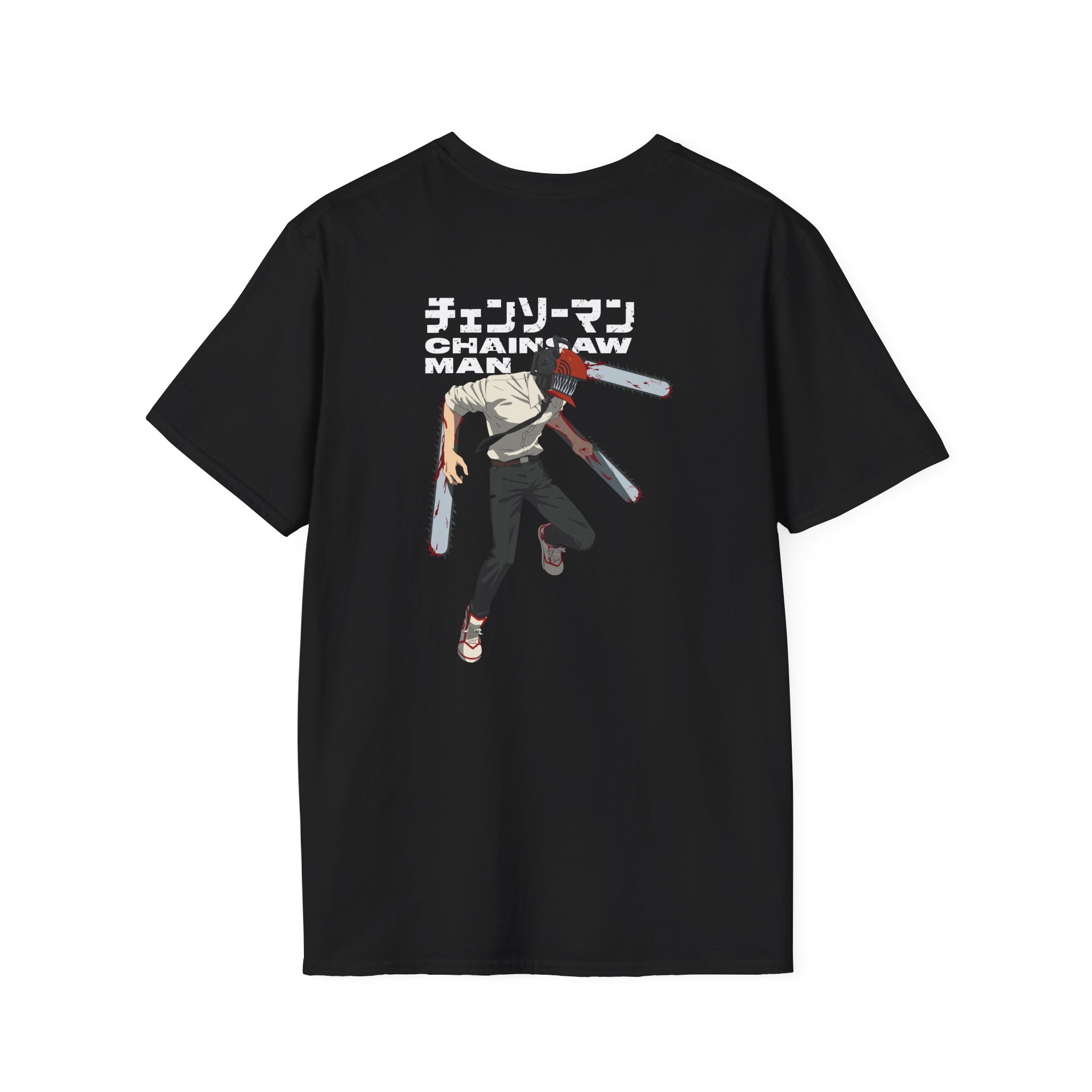 Chainsaw Man X Dim Mak Public Safety Unisex Softstyle T-Shirt - Image 2