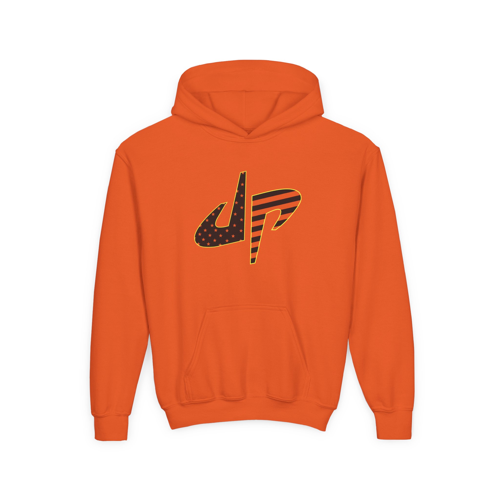 Dude Perfect Salute To Service Youth Heavy Blend Hooded Sweatshirt - Image 3