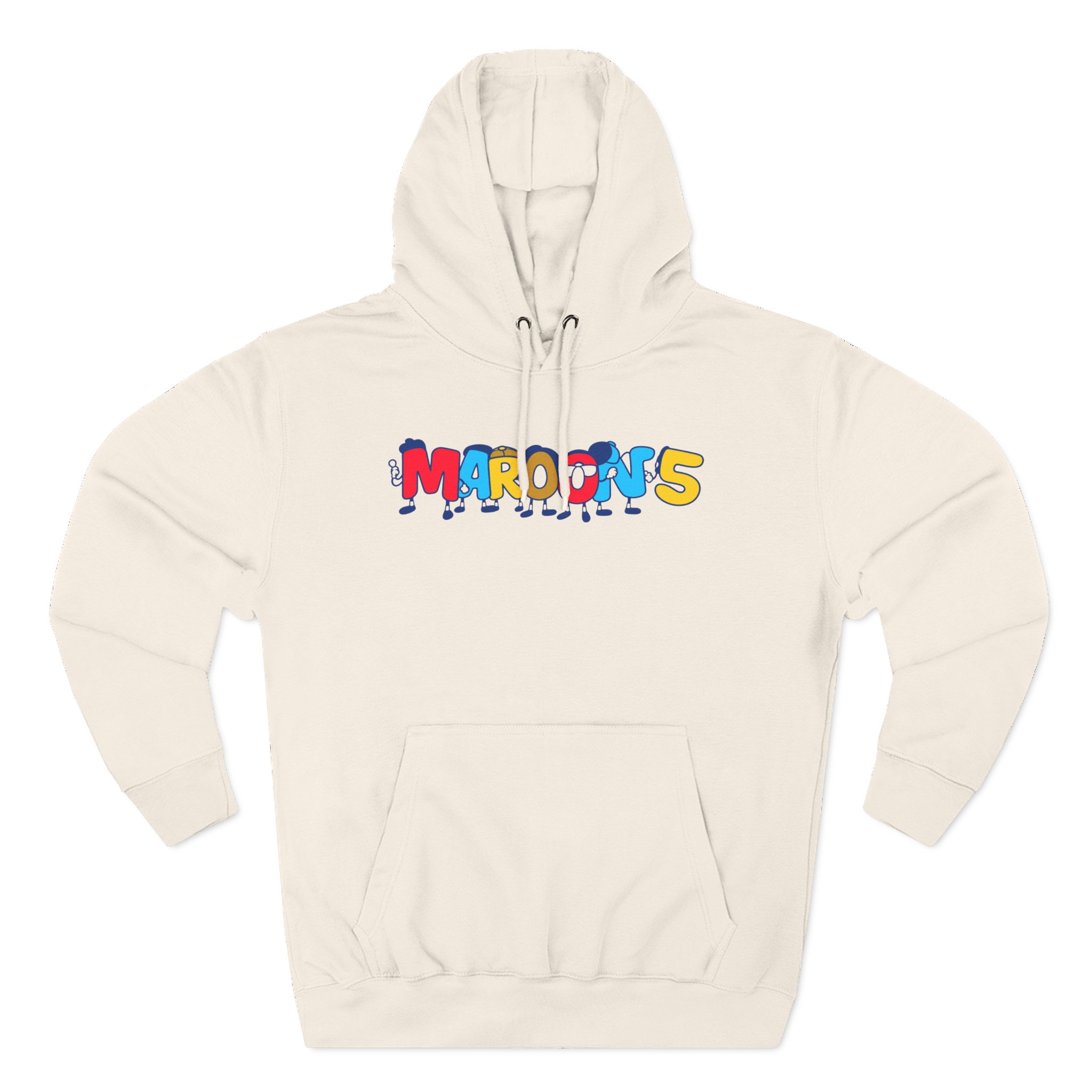 Adam Levine Maroons Three-Panel Fleece Hoodie - Image 3