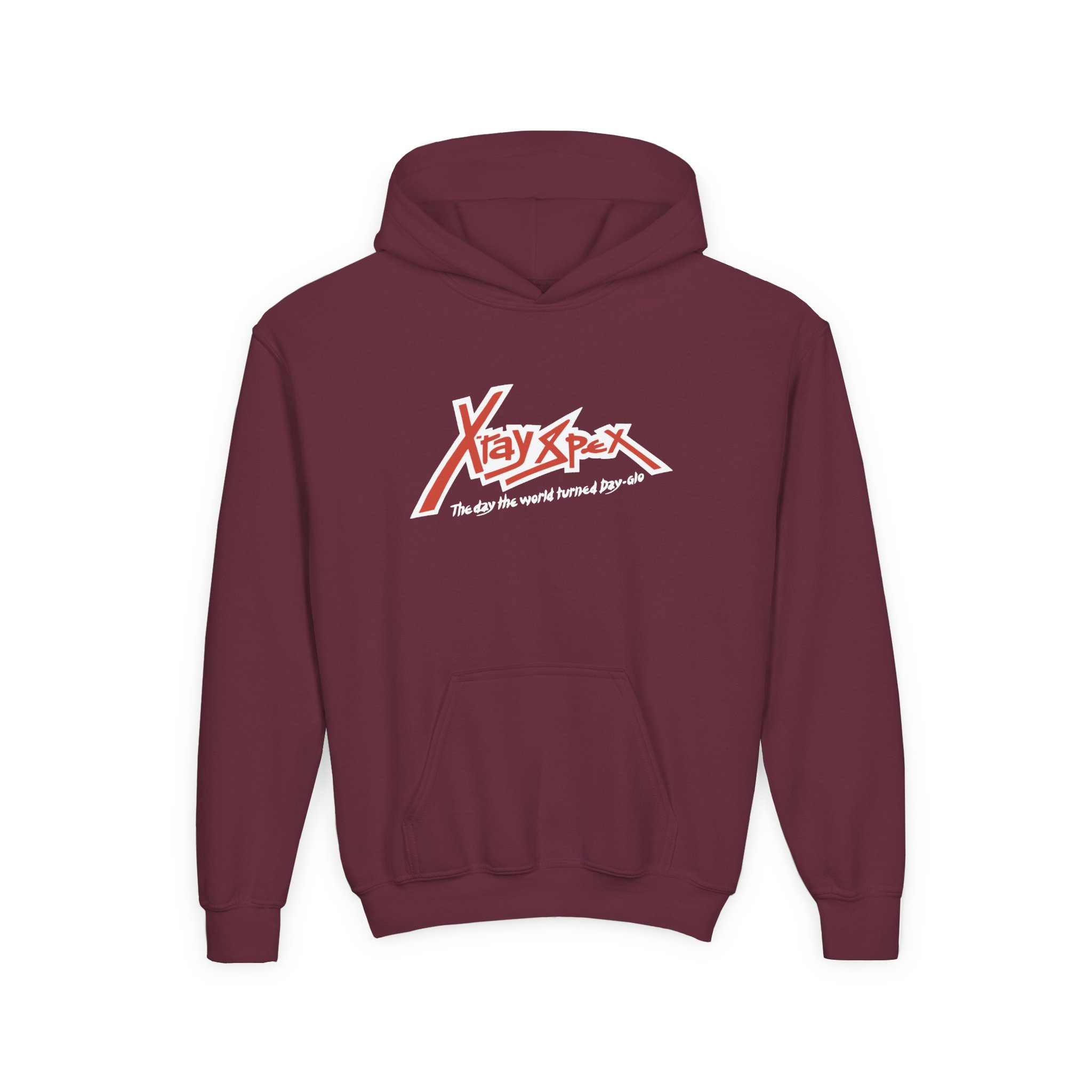 X-ray Spex Logo Youth Heavy Blend Hooded Sweatshirt - Image 3