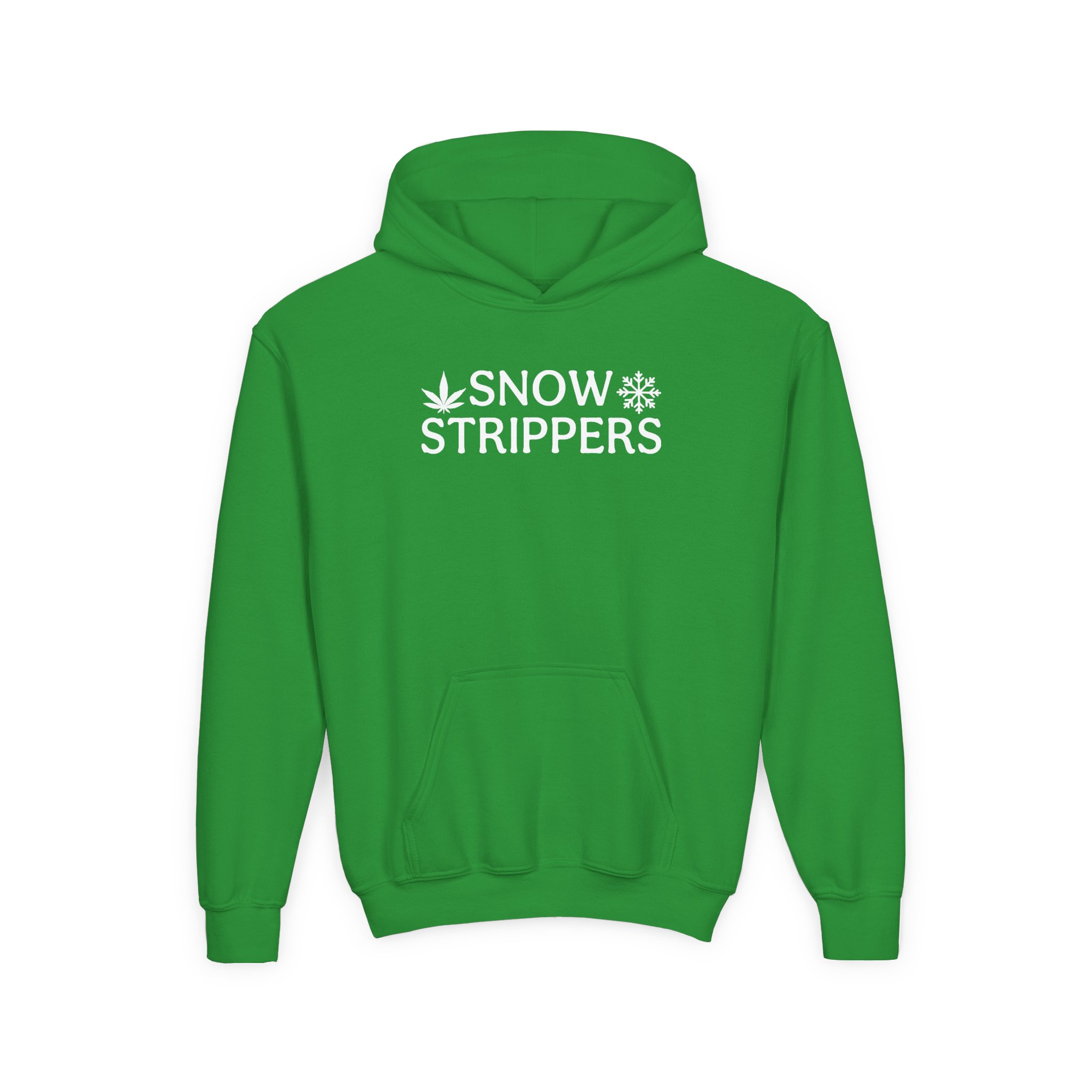 Youth Snow Strippers Heavy Blend Hooded Sweatshirt - Image 7