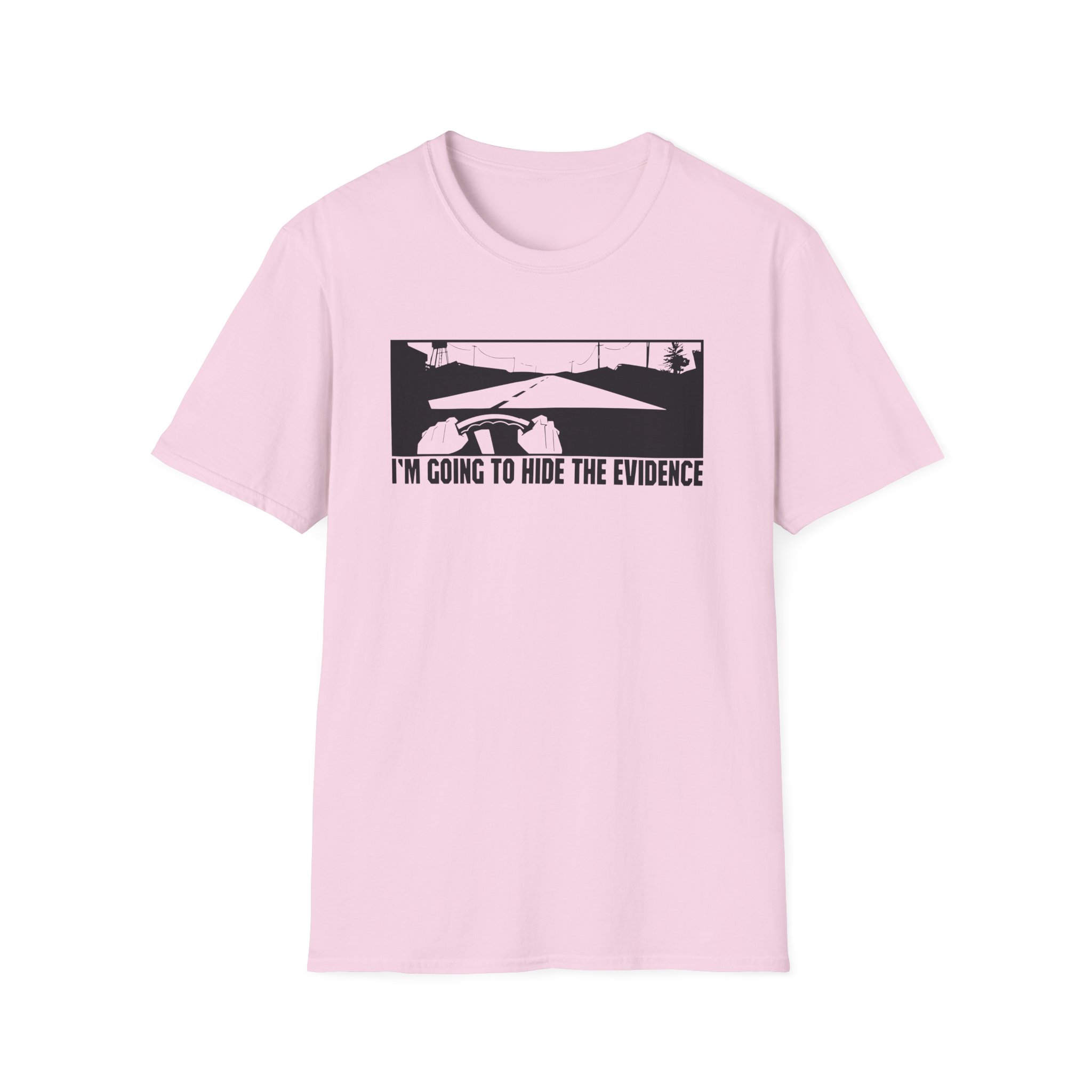 Shroud Hide The Evidence Unisex Softstyle T-Shirt - Image 19