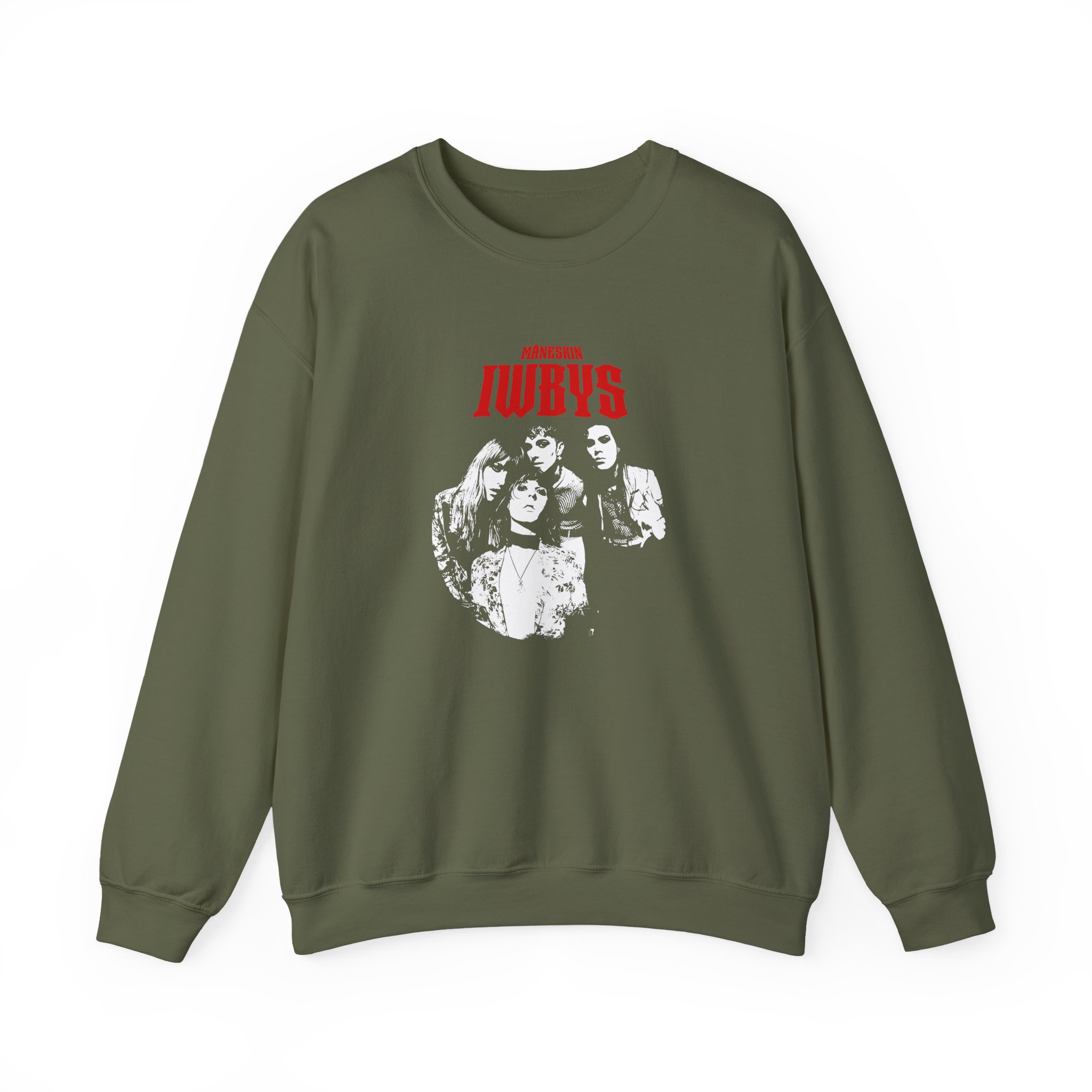 Maneskin IWBYS Unisex Heavy Blend™ Crewneck Sweatshirt - Image 5