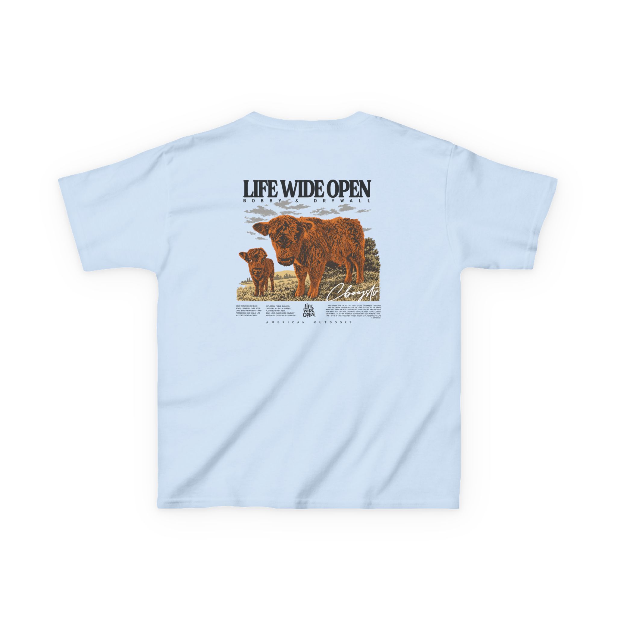 Kids Cboystv Bobby Drywall Heavy Cotton™ Tee - Image 10