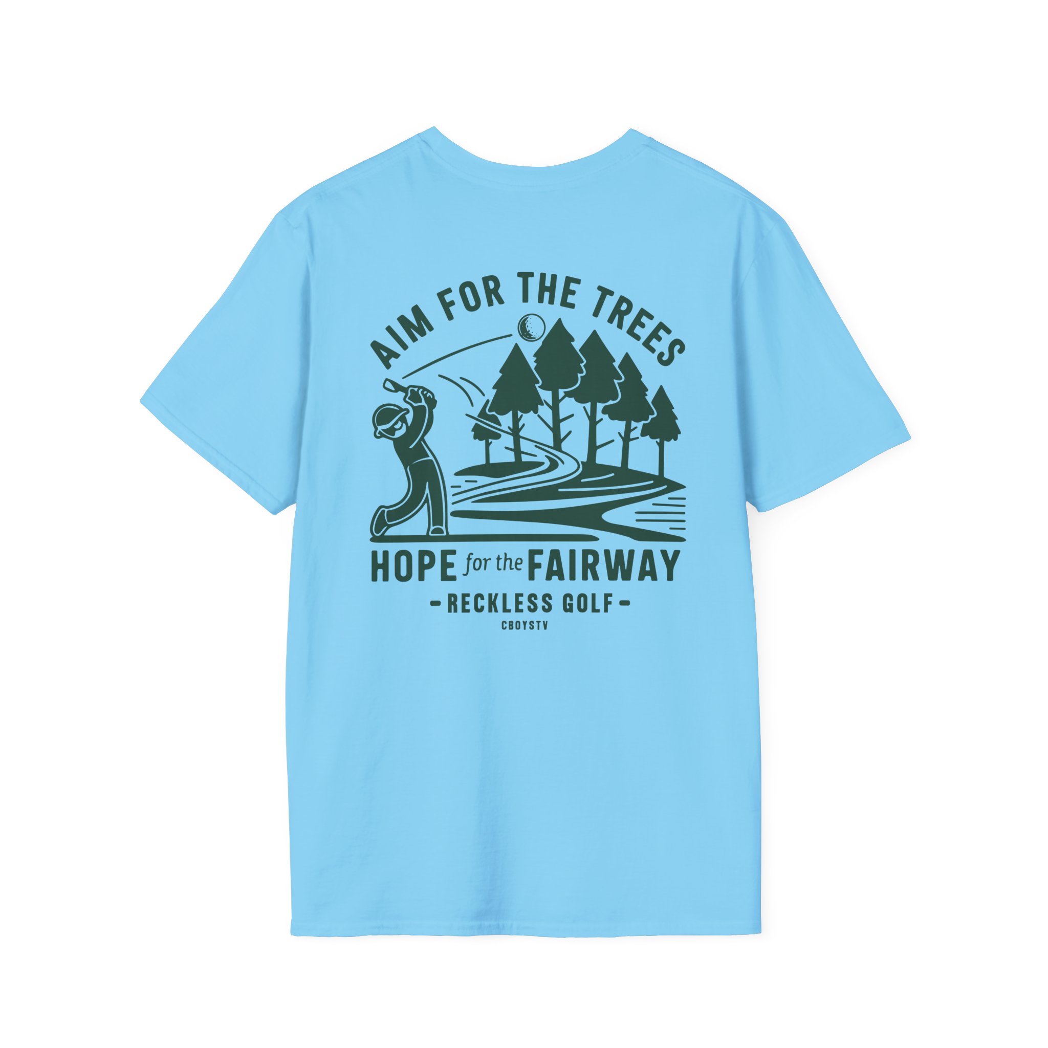 Cboystv Fairway Unisex Softstyle T-Shirt - Image 22