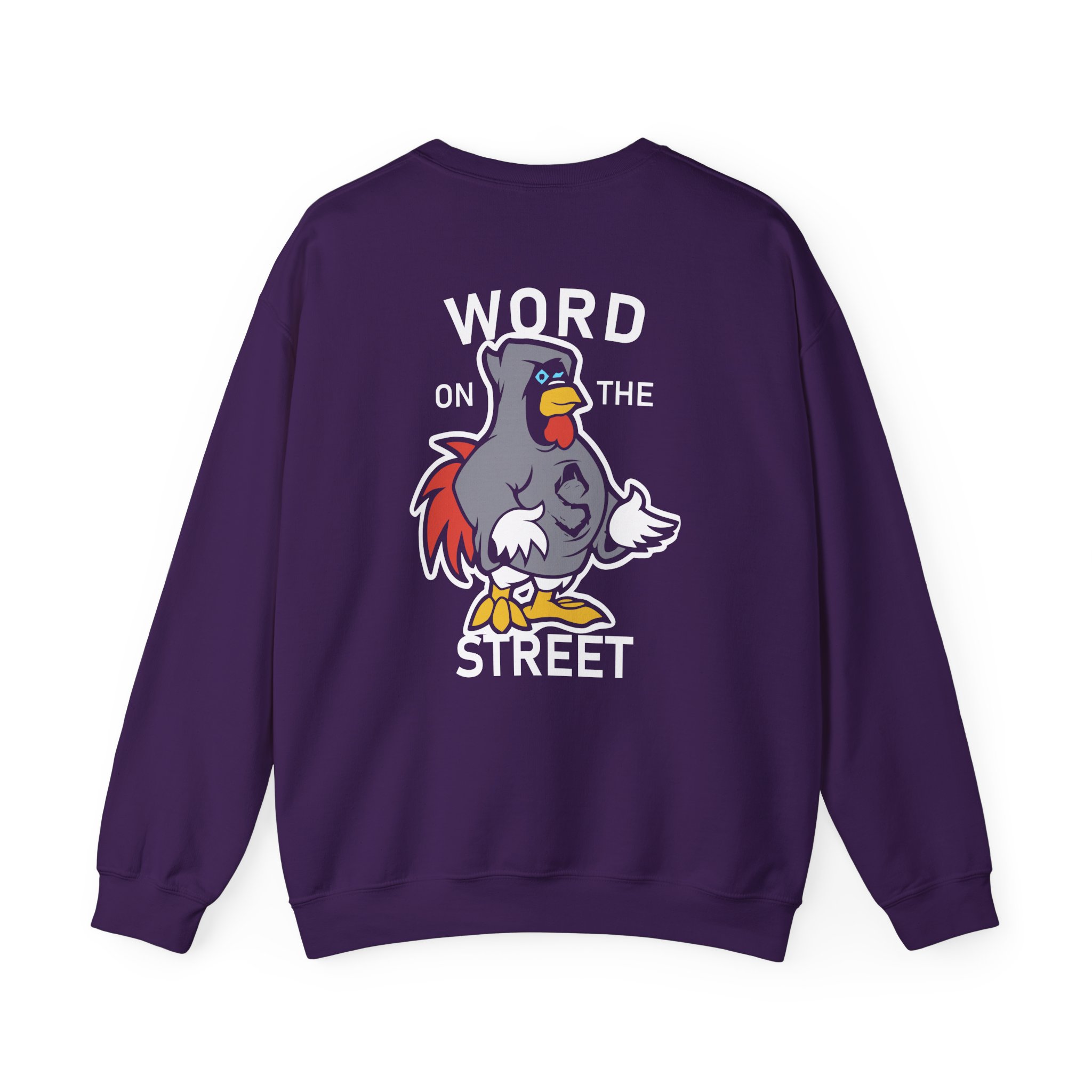 Shroud Chicken Word On The Street Unisex Heavy Blend™ Crewneck Sweatshirt - Image 12