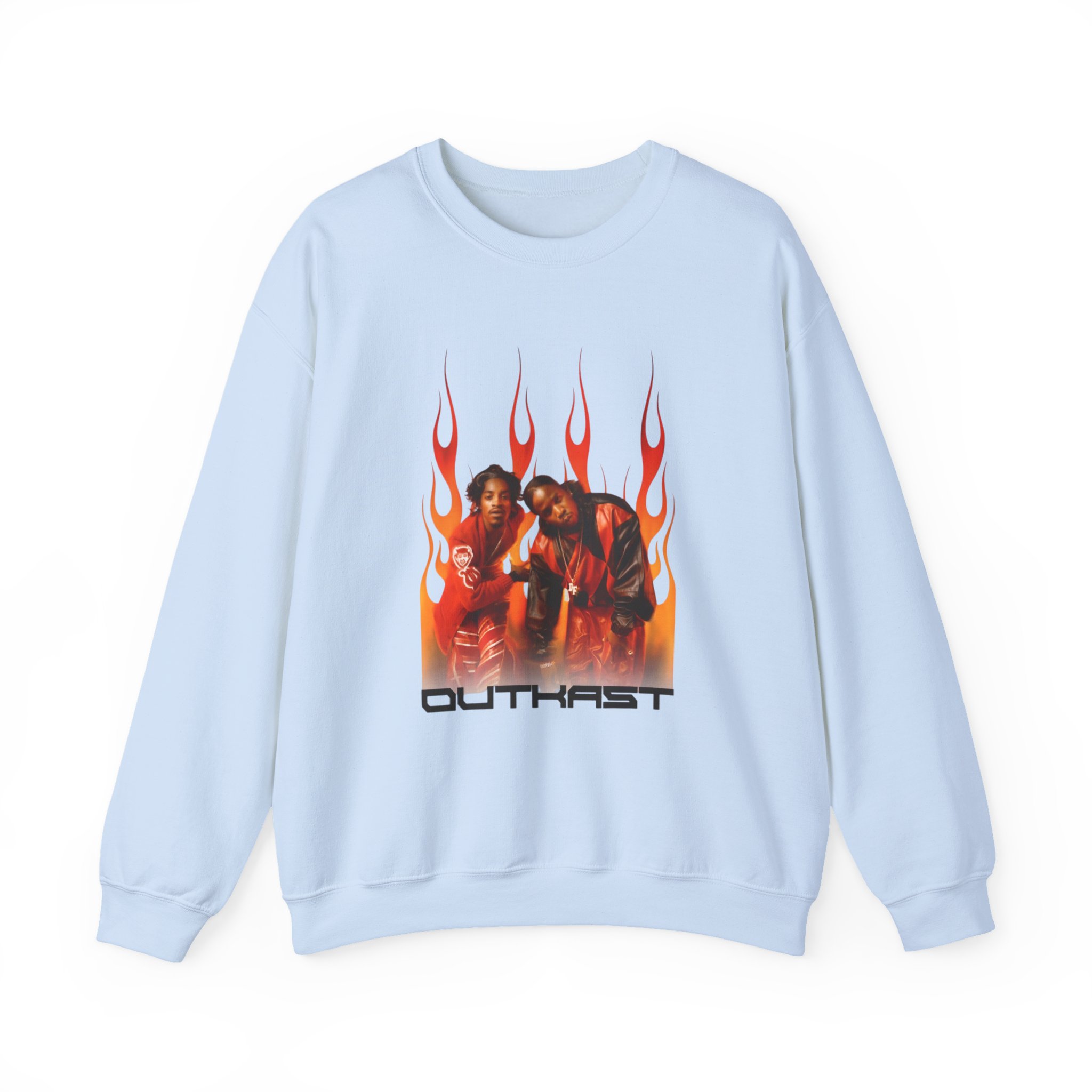 Outkast Flames Unisex Heavy Blend™ Crewneck Sweatshirt - Image 15