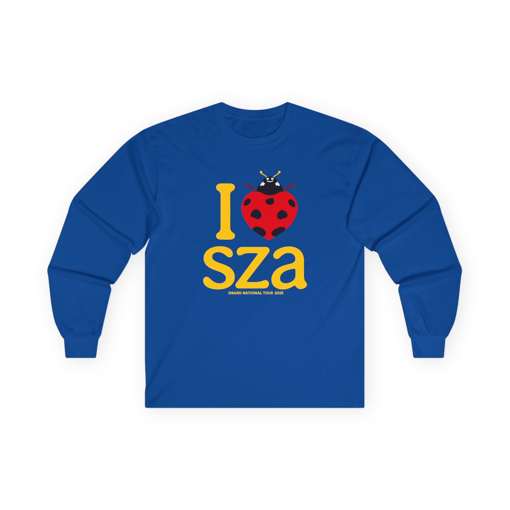 Sza Sos I Heart Sza Camo Unisex Ultra Cotton Long Sleeve Tee - Image 5