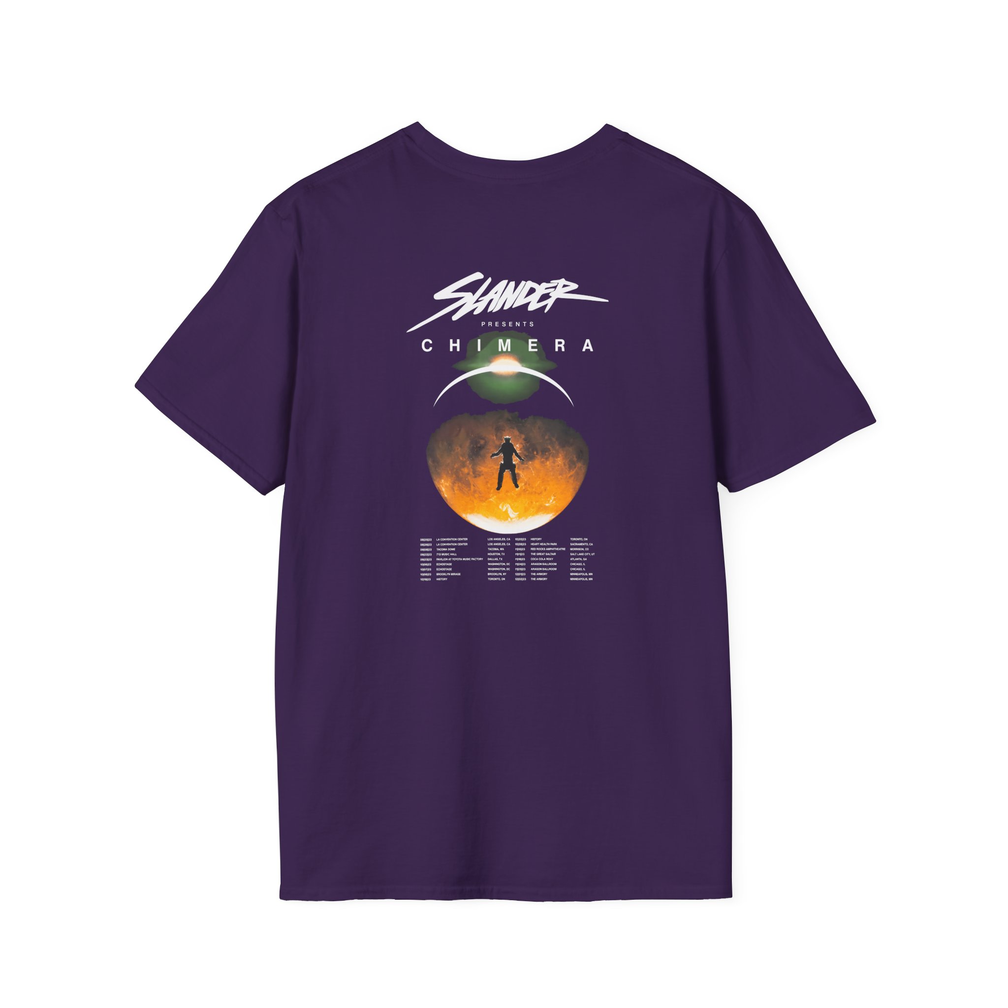 Slander Gud Vibrations Graffiti Unisex Softstyle T-Shirt - Image 18