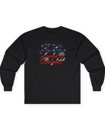 Valuetainment Flb Flag Script Unisex Ultra Cotton Long Sleeve Tee