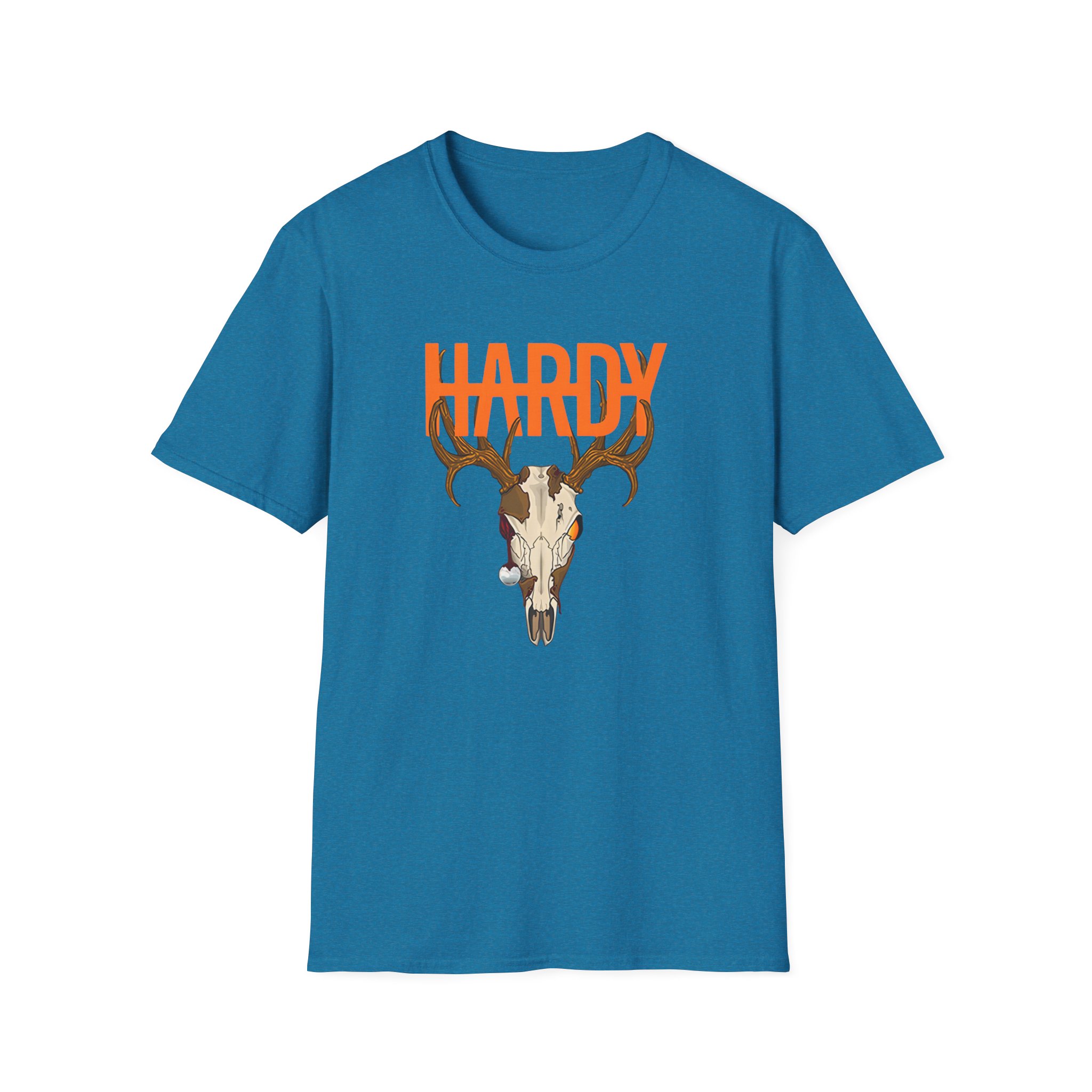 Hd Deer Skull Unisex Softstyle T-Shirt - Image 13