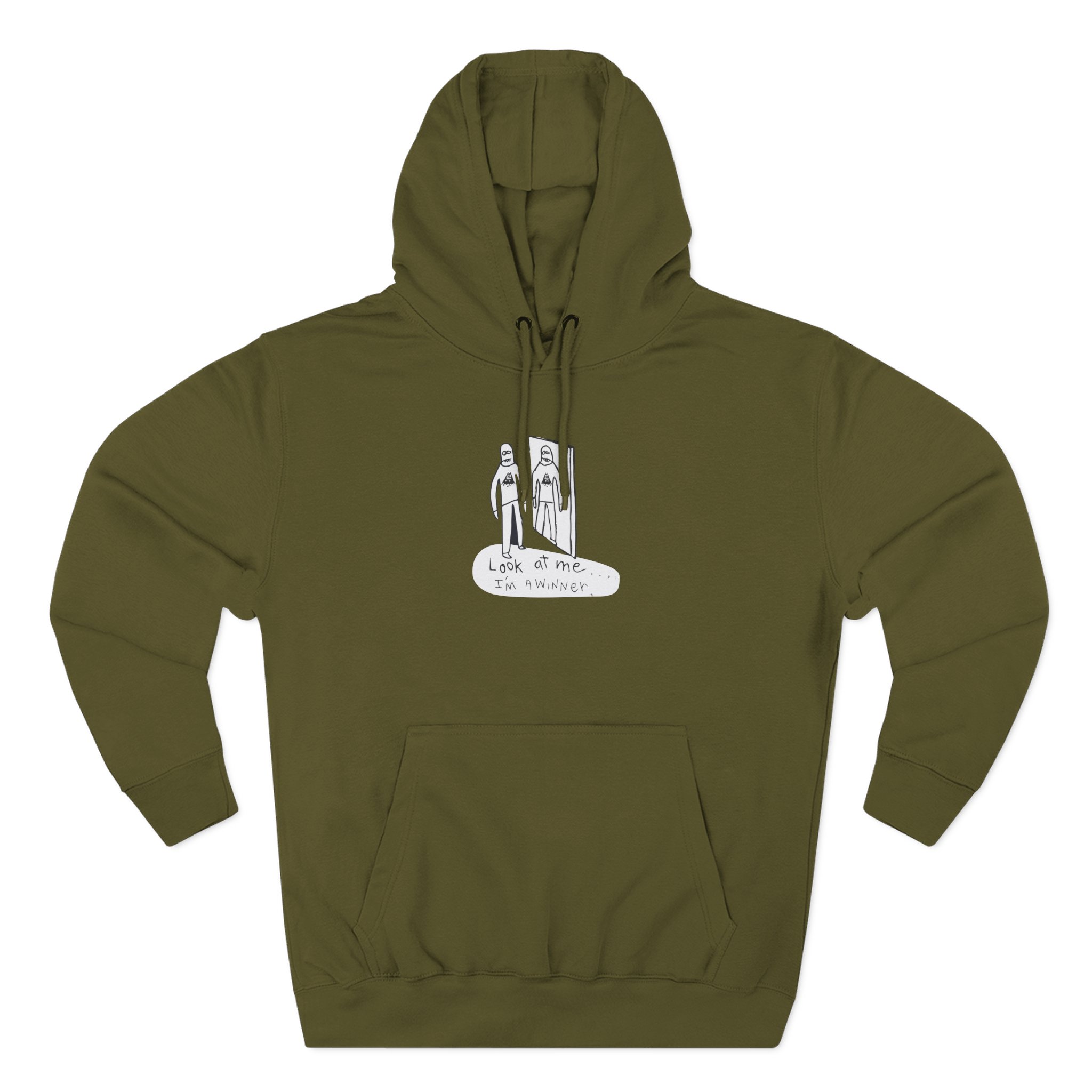 The Aquabats Look at Me. I'm a Winner! Three-Panel Fleece Hoodie - Image 7
