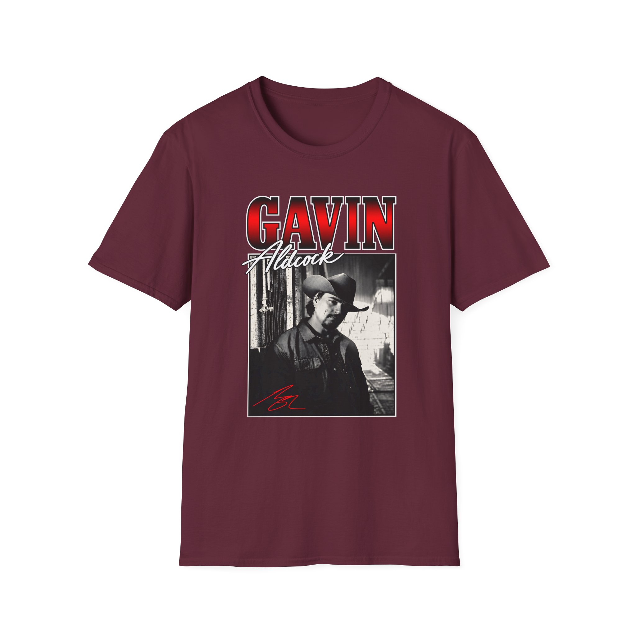 Gavin Adcock Signature Unisex Softstyle T-Shirt - Image 3