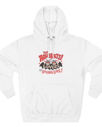 The Aquabats Are for Lovers...of Loving Love! Three-Panel Fleece Hoodie