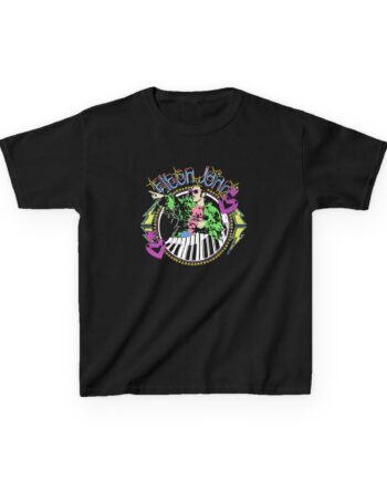 Ej Farewell Distressed Threshold Piano Hearts Kids Heavy Cotton™ Tee