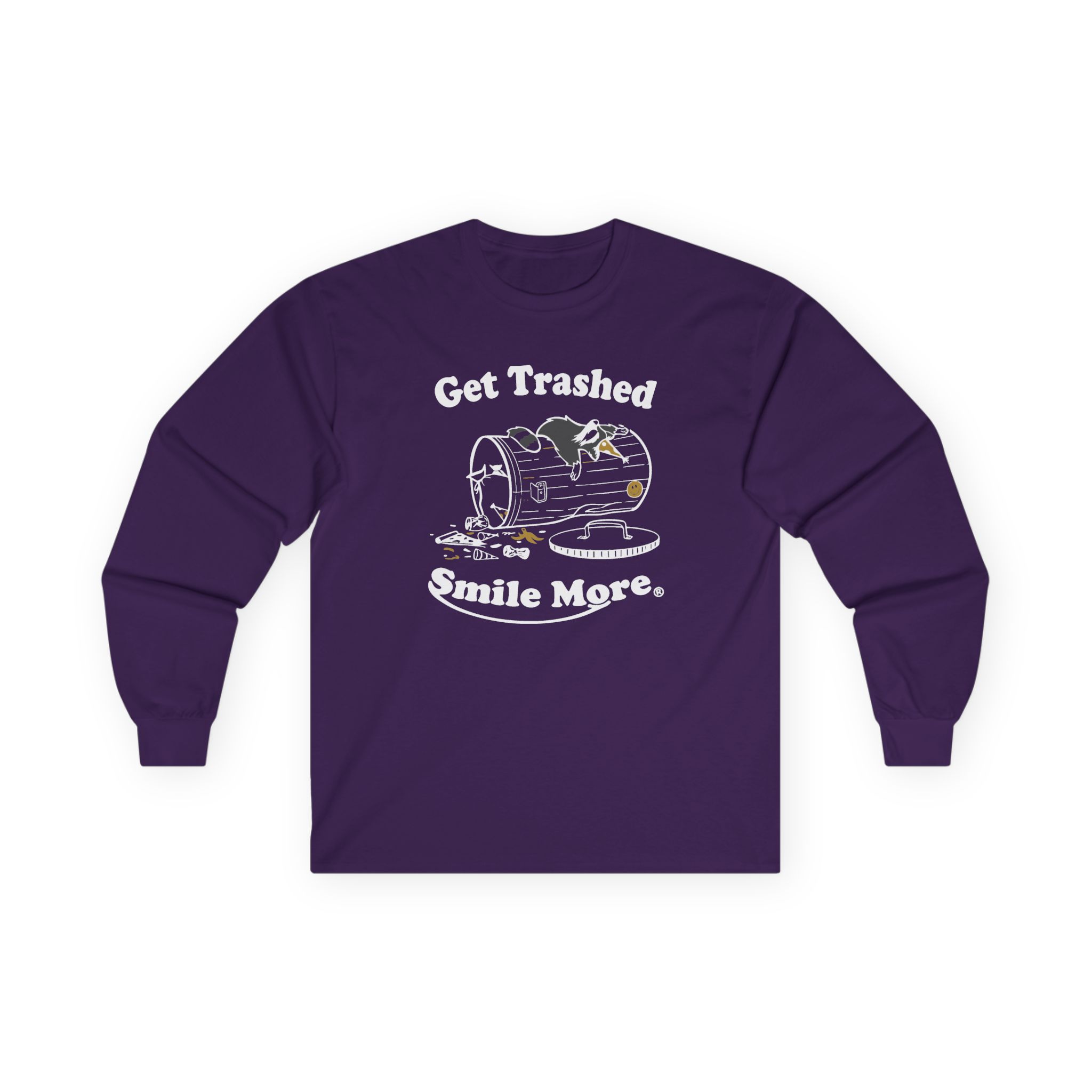 Roman Atwood Get Trashed Unisex Ultra Cotton Long Sleeve Tee - Image 13