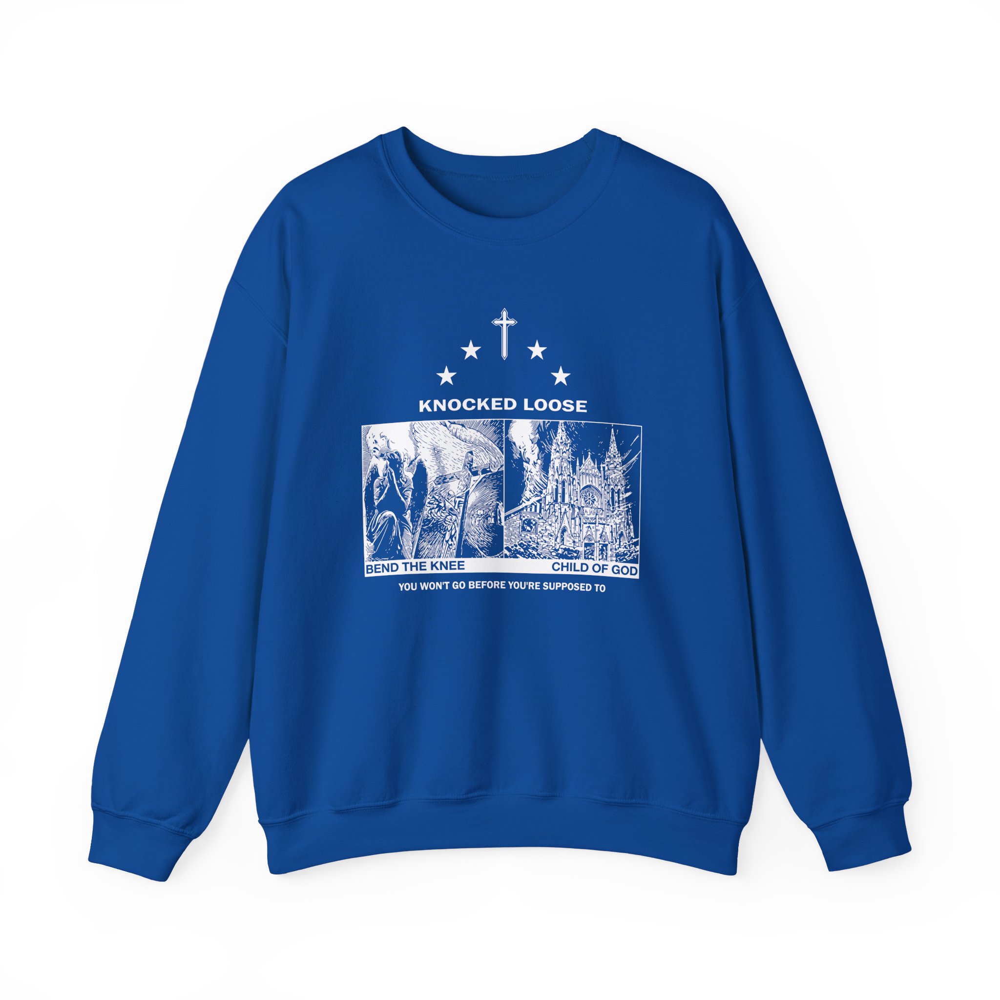 Knocked Loose Blinding Faith Royal Unisex Heavy Blend™ Crewneck Sweatshirt