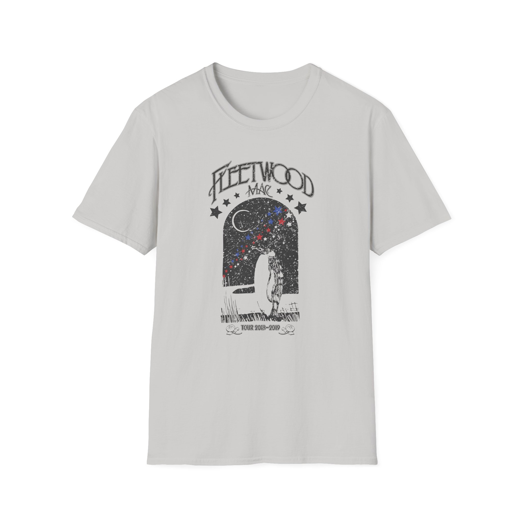 Fleetwood Mac Tour 2018 - 2019 Penguin Unisex Softstyle T-Shirt - Image 7