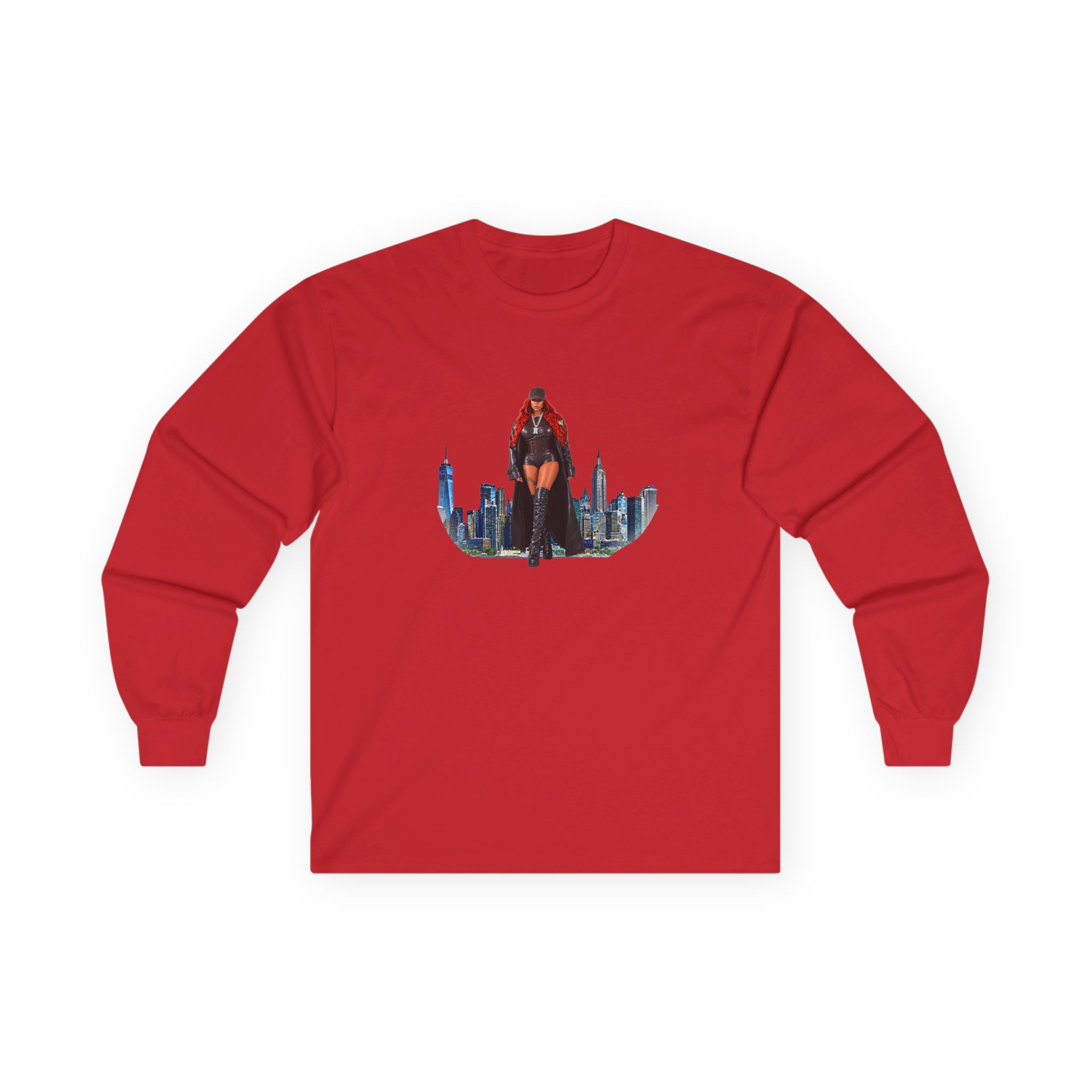 Mary J Blige City Unisex Ultra Cotton Long Sleeve Tee - Image 17