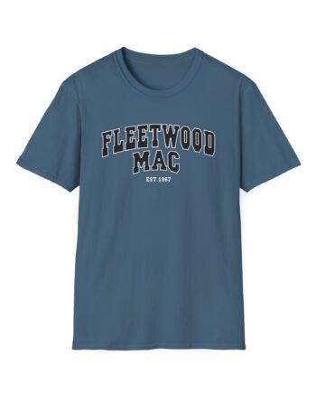 Fleetwood Mac Collegiate Unisex Softstyle T-Shirt