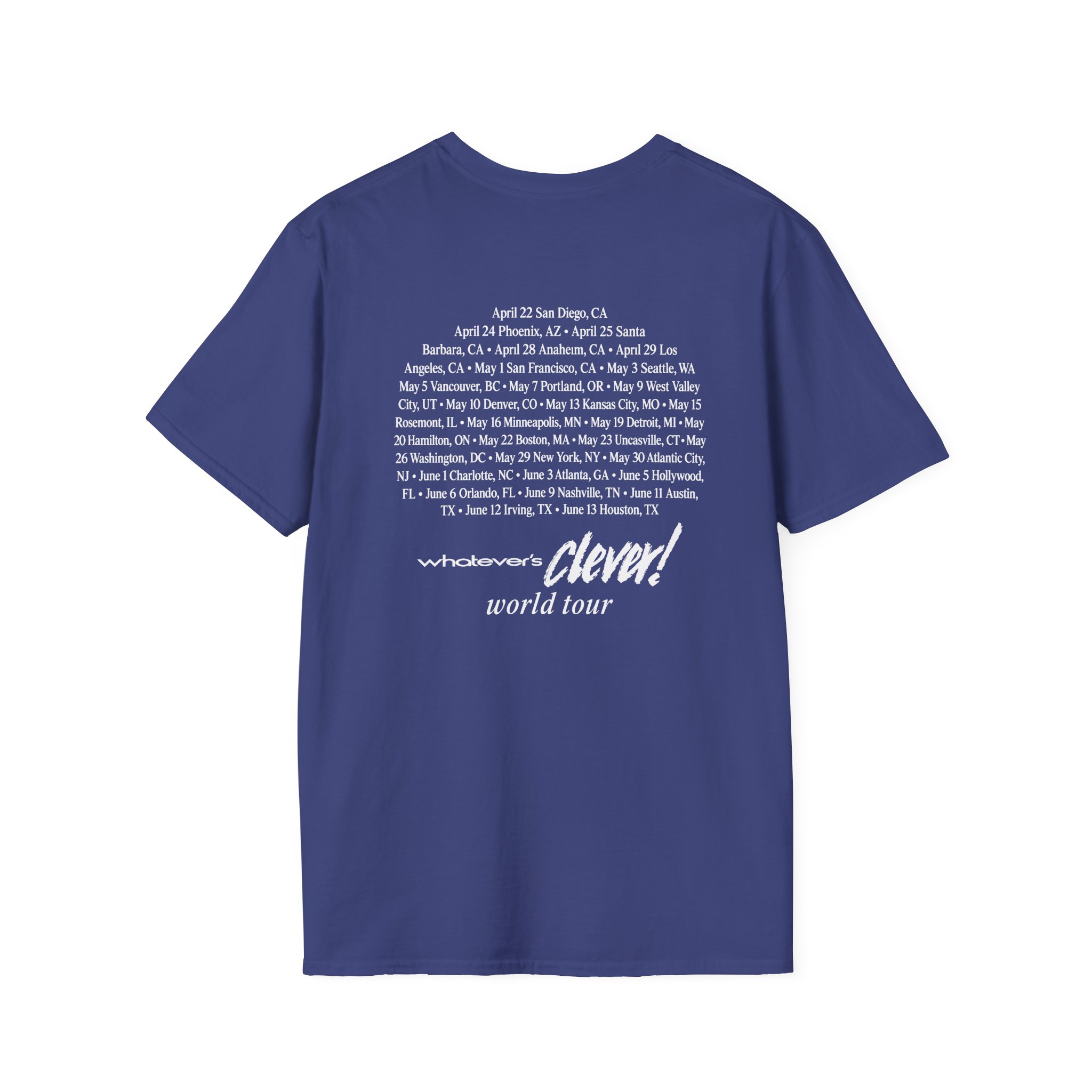 Charlie Puth Charlie Puth 2026 Tour Unisex Softstyle T-Shirt - Image 16