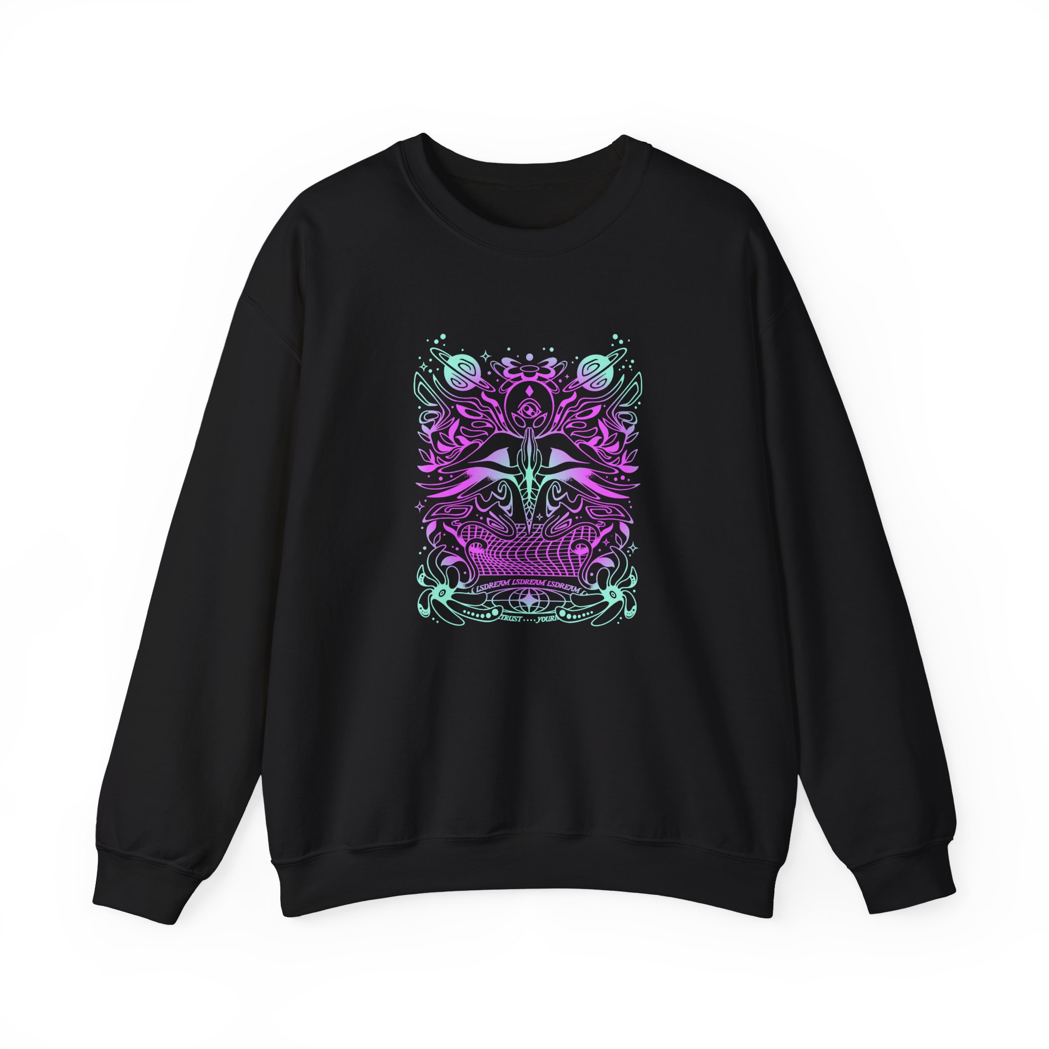 Lsdream Alien Moth Man Unisex Heavy Blend™ Crewneck Sweatshirt - Image 3