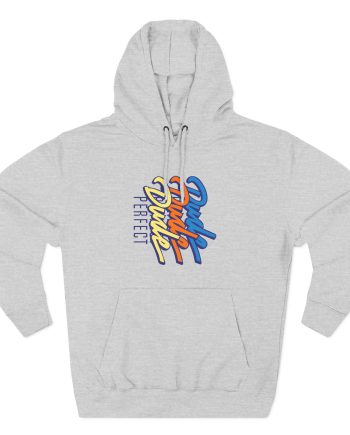 Dude Perfect Stacked Script Three-panel Fleece Hoodie