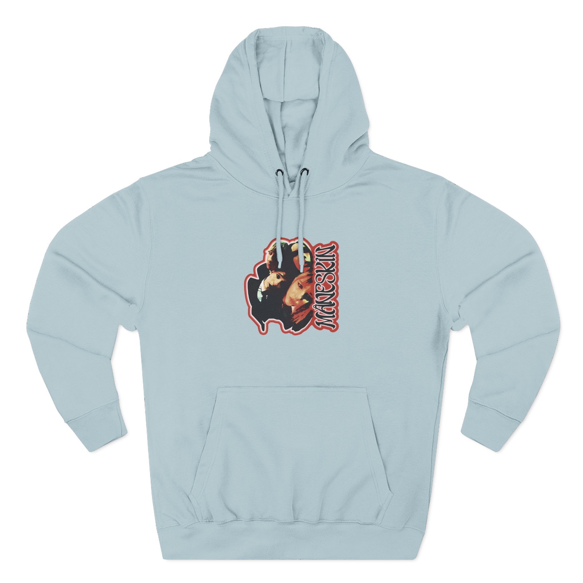 Maneskin Fisheye Three-Panel Fleece Hoodie - Image 11