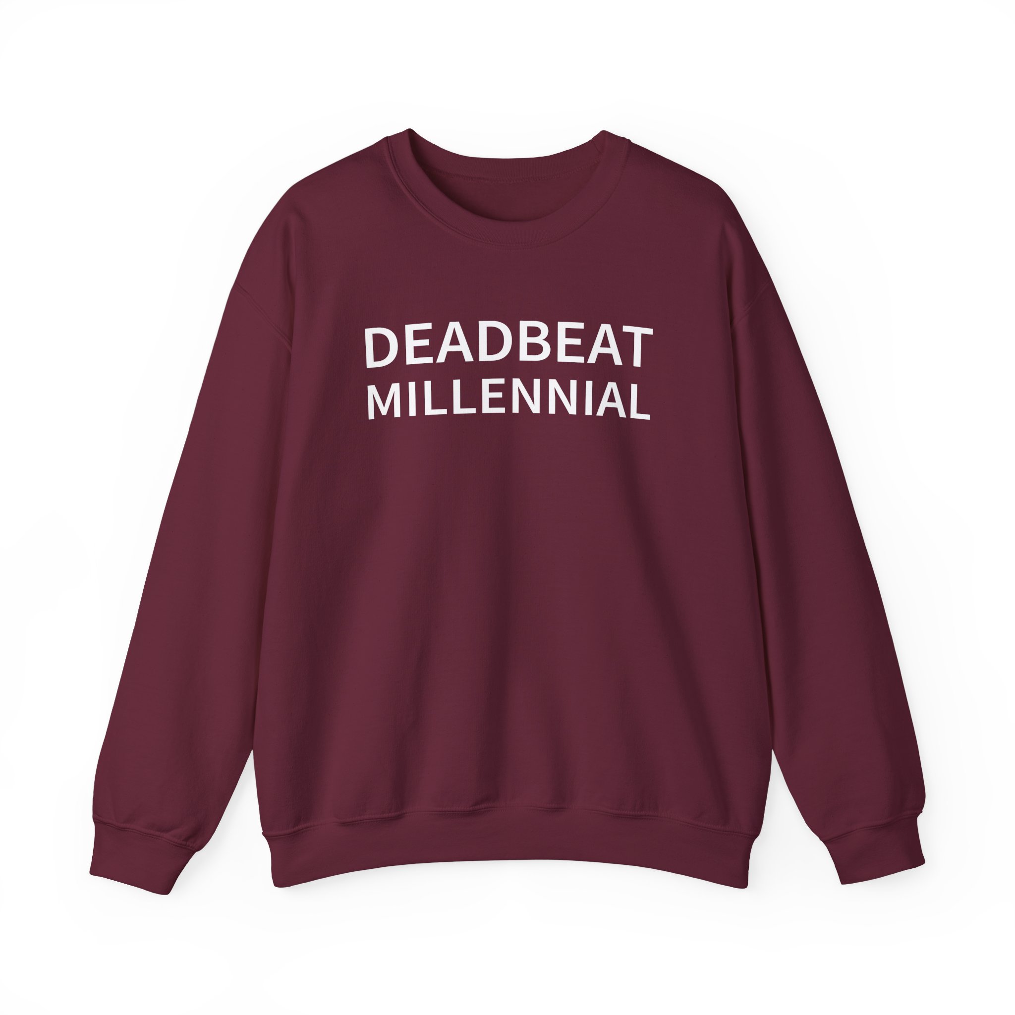 The Snuts Deadbeat Millennial Unisex Heavy Blend™ Crewneck Sweatshirt - Image 3