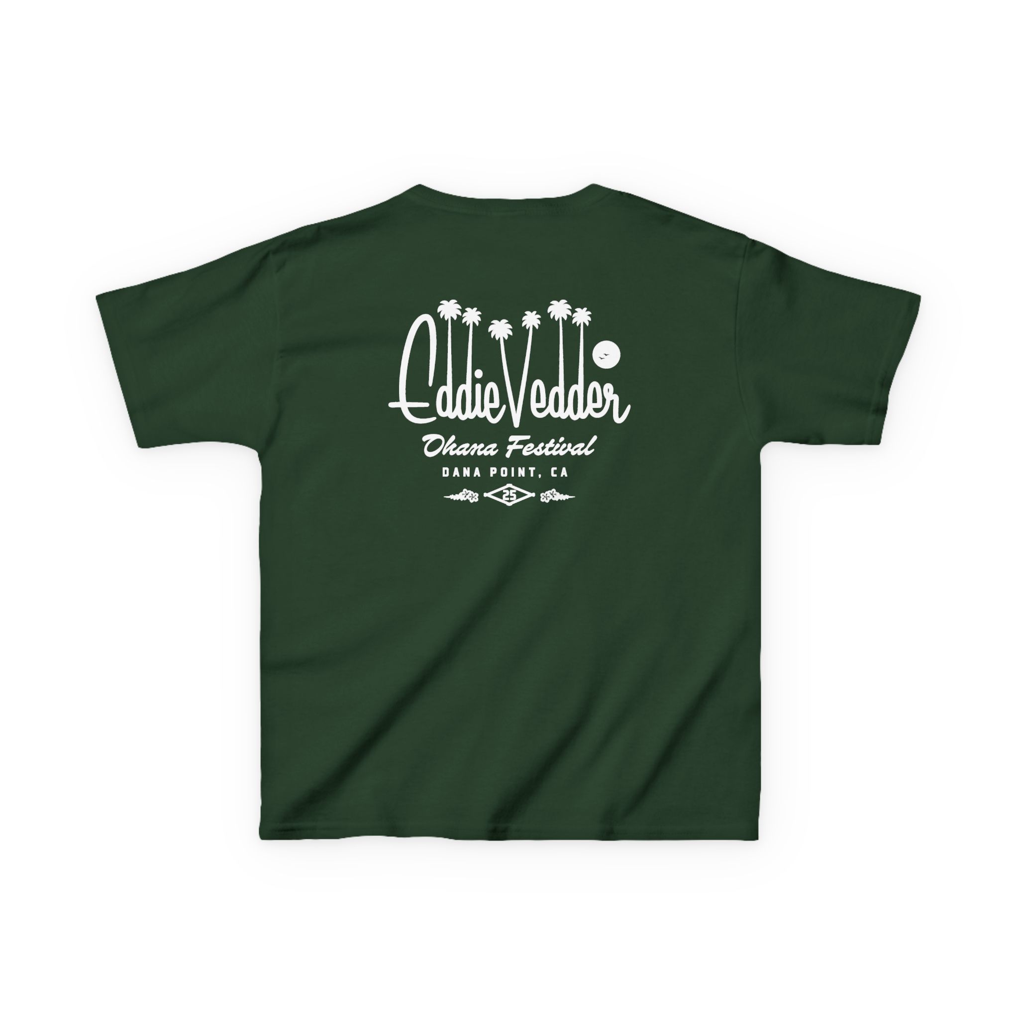 Eddie Vedder Palm Script Kids Heavy Cotton™ Tee - Image 6