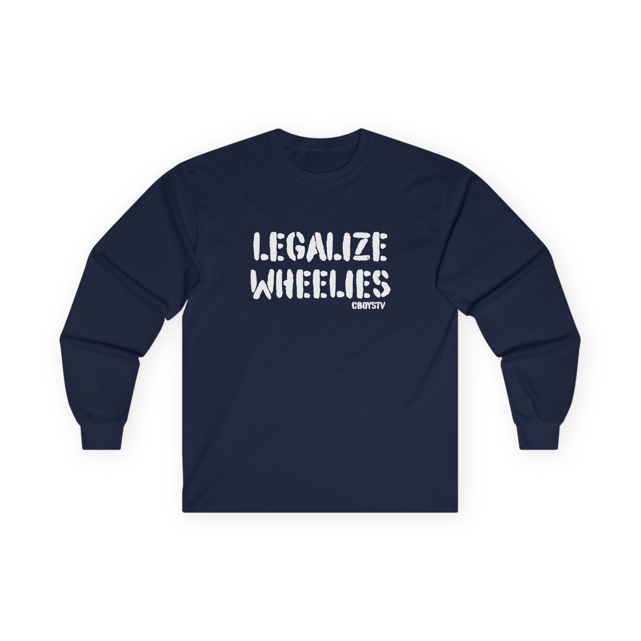 Cboystv Legalize Wheelies Unisex Ultra Cotton Long Sleeve Tee - Image 13